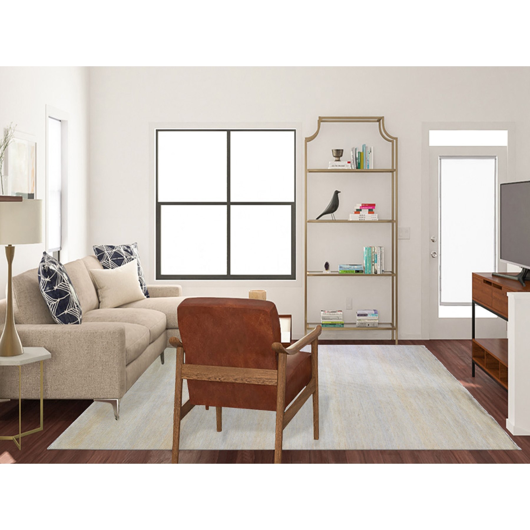 Modern-and-Contemporary-Hand-Knotted-Rug-330280