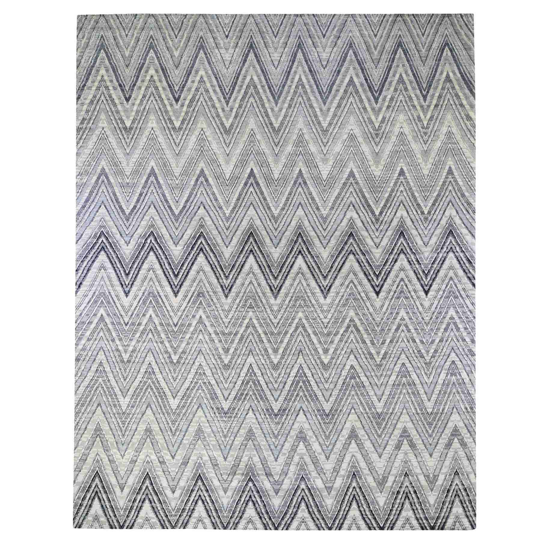 Modern-and-Contemporary-Hand-Knotted-Rug-331935