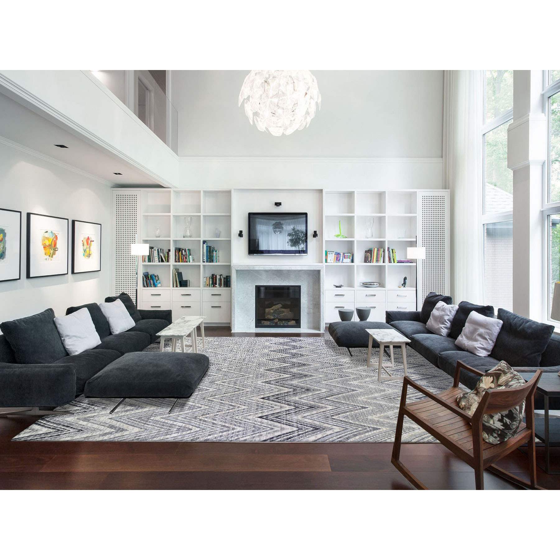 Modern-and-Contemporary-Hand-Knotted-Rug-331935