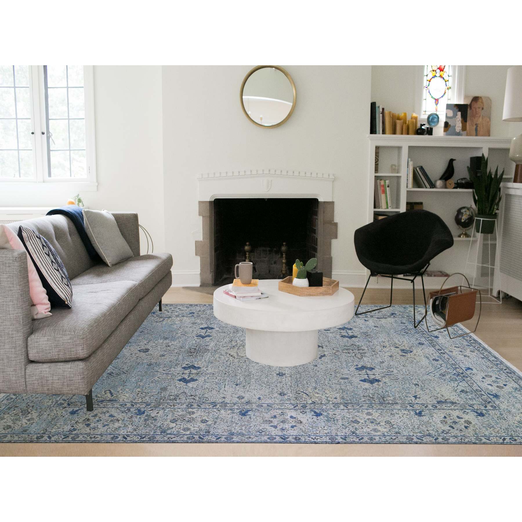 Modern-and-Contemporary-Hand-Knotted-Rug-332230