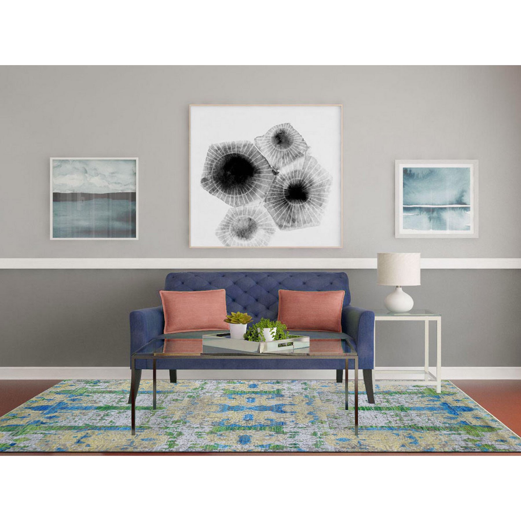 Modern-and-Contemporary-Hand-Knotted-Rug-332260