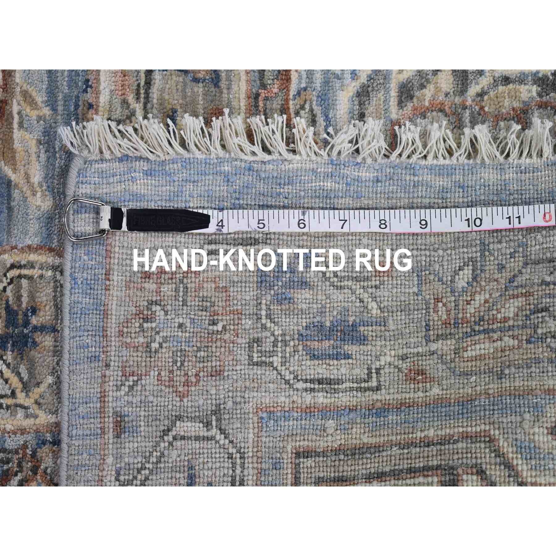 Oushak-And-Peshawar-Hand-Knotted-Rug-332390