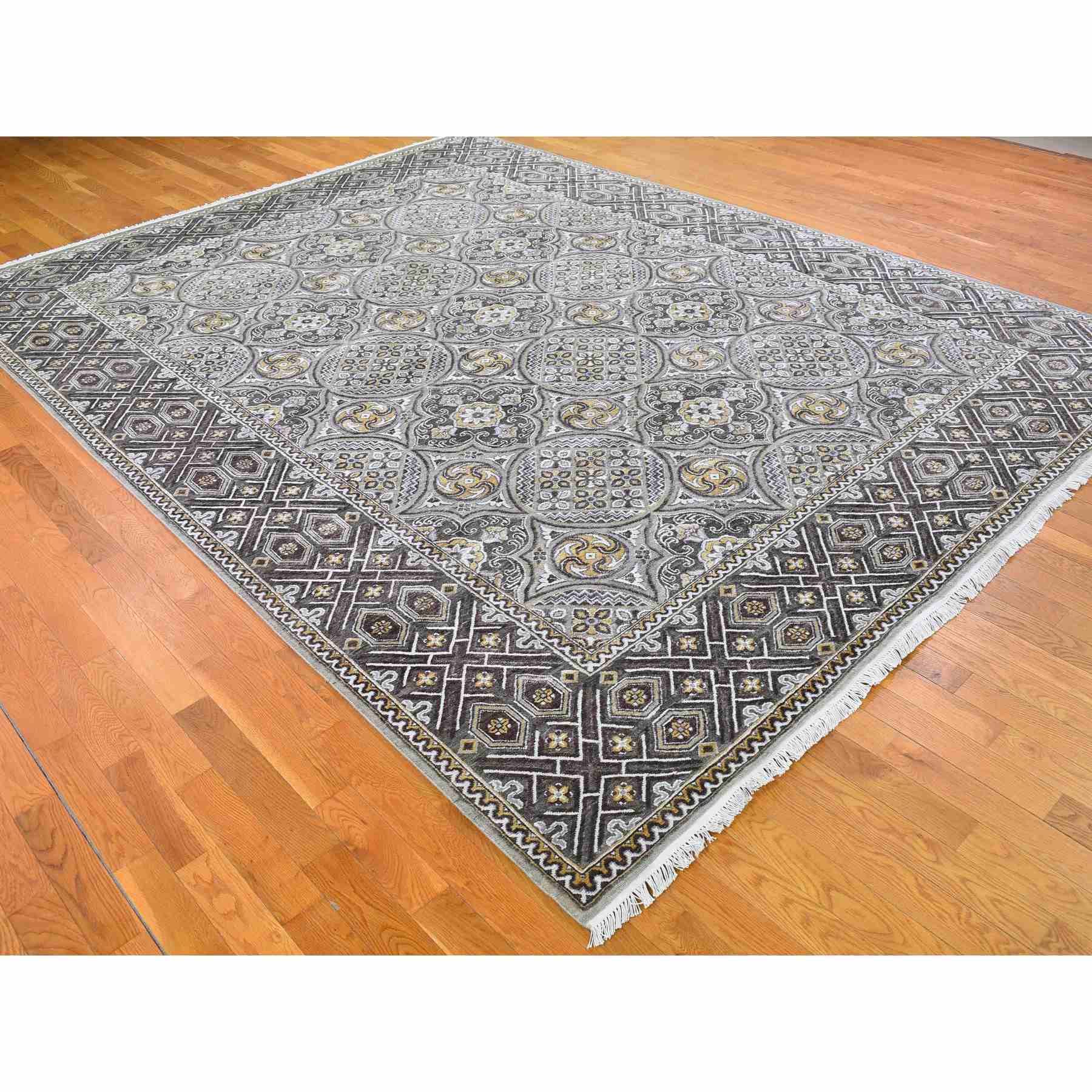 Transitional-Hand-Knotted-Rug-332380