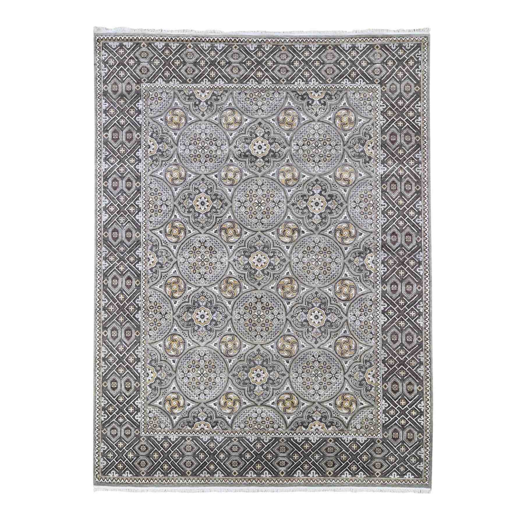 Transitional-Hand-Knotted-Rug-332395