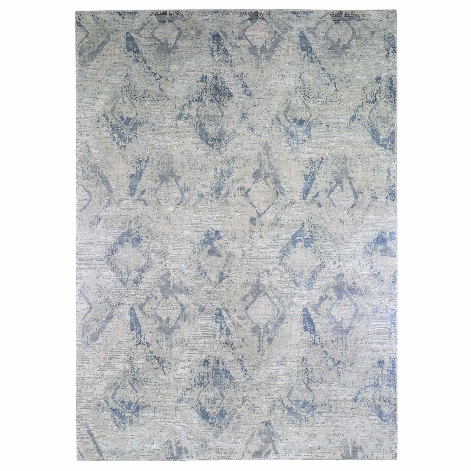 Wool-and-Silk-Hand-Knotted-Rug-332215