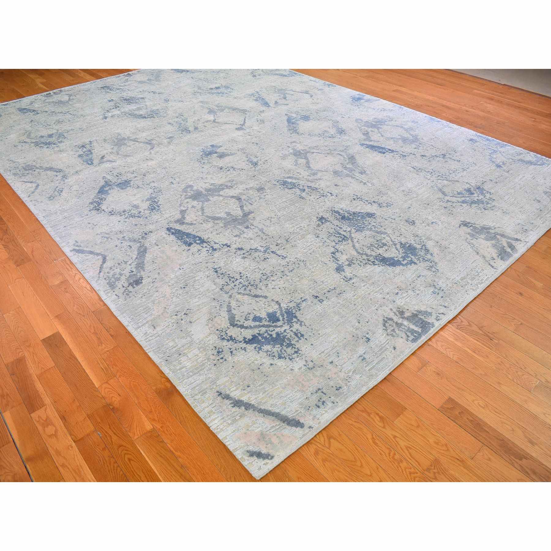 Wool-and-Silk-Hand-Knotted-Rug-332215