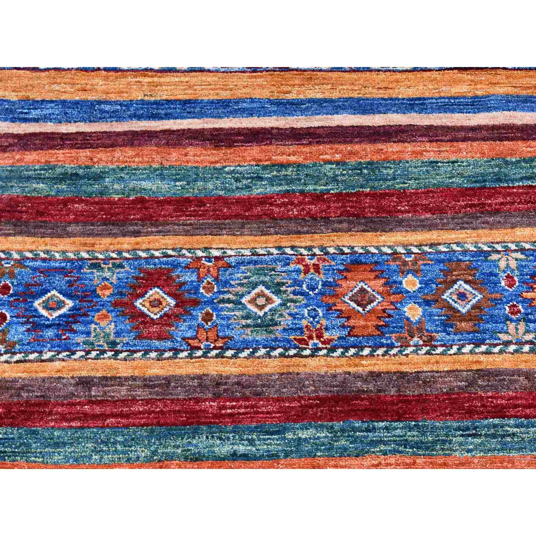 Kazak-Hand-Knotted-Rug-334140