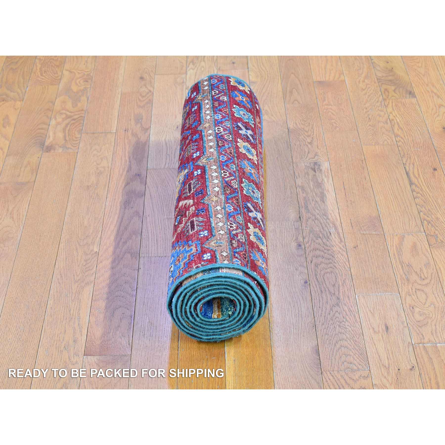 Kazak-Hand-Knotted-Rug-334140