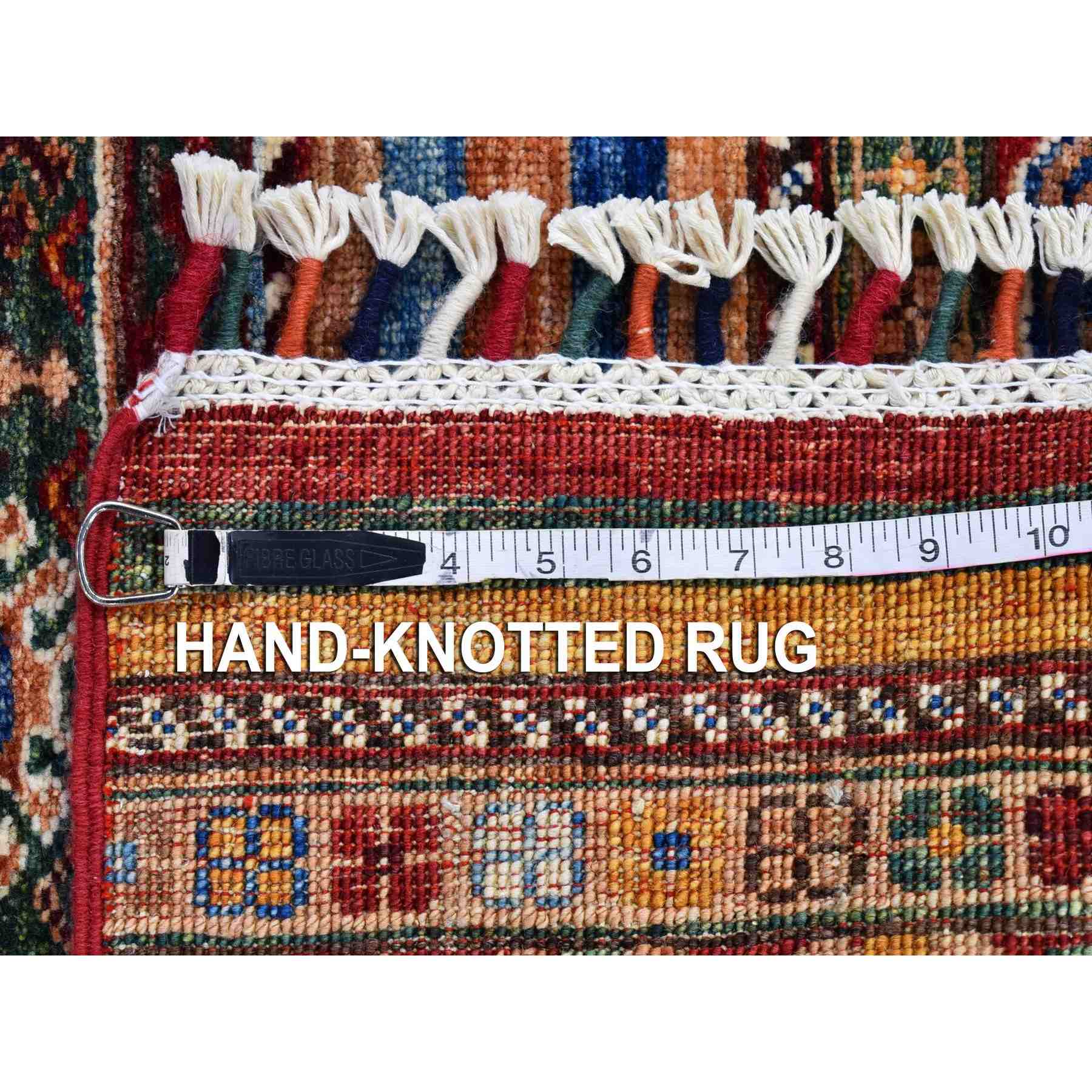 Kazak-Hand-Knotted-Rug-334145