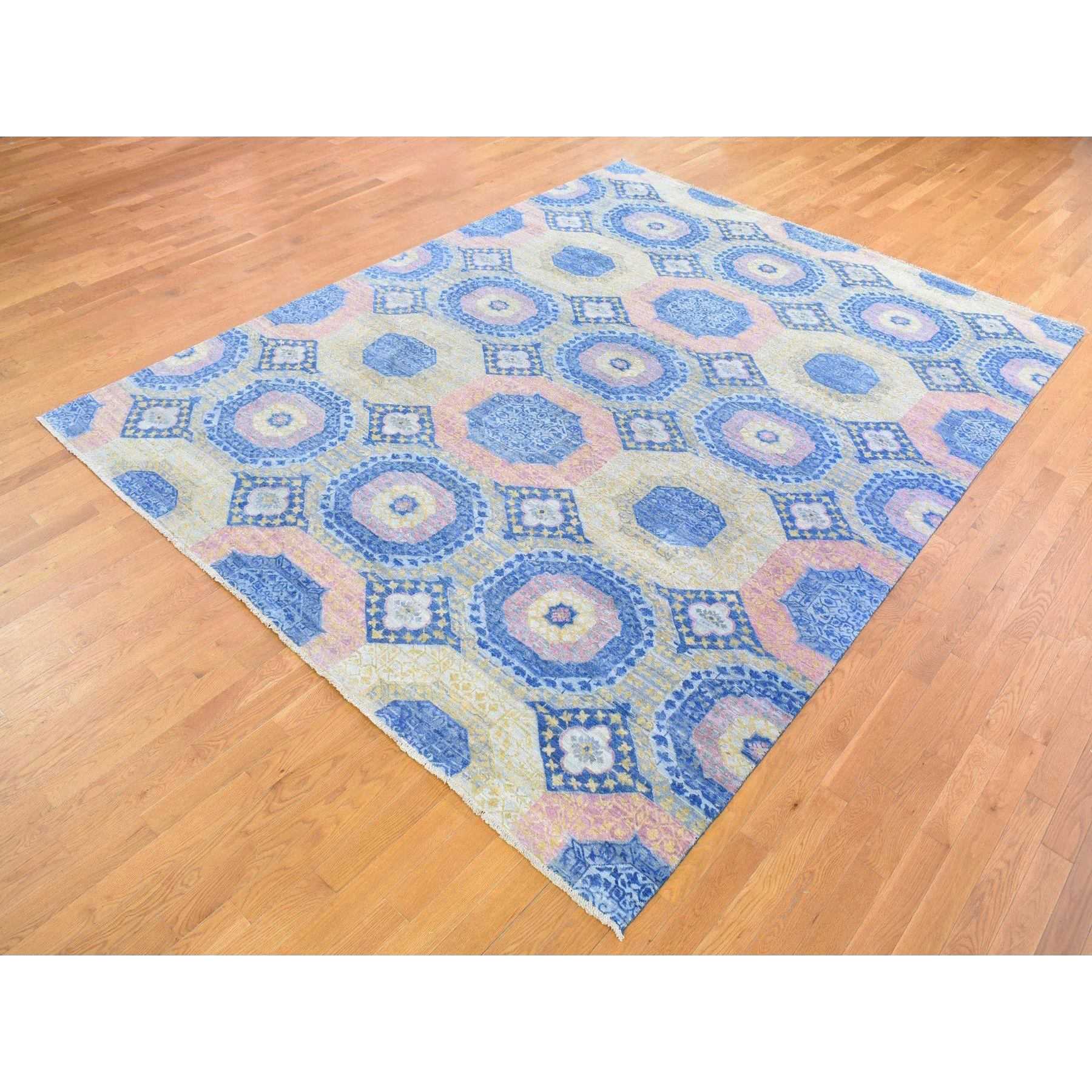 Mamluk-Hand-Knotted-Rug-334985