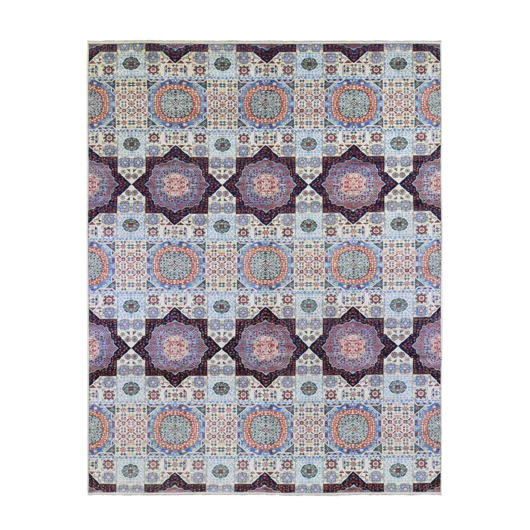 Mamluk-Hand-Knotted-Rug-334995