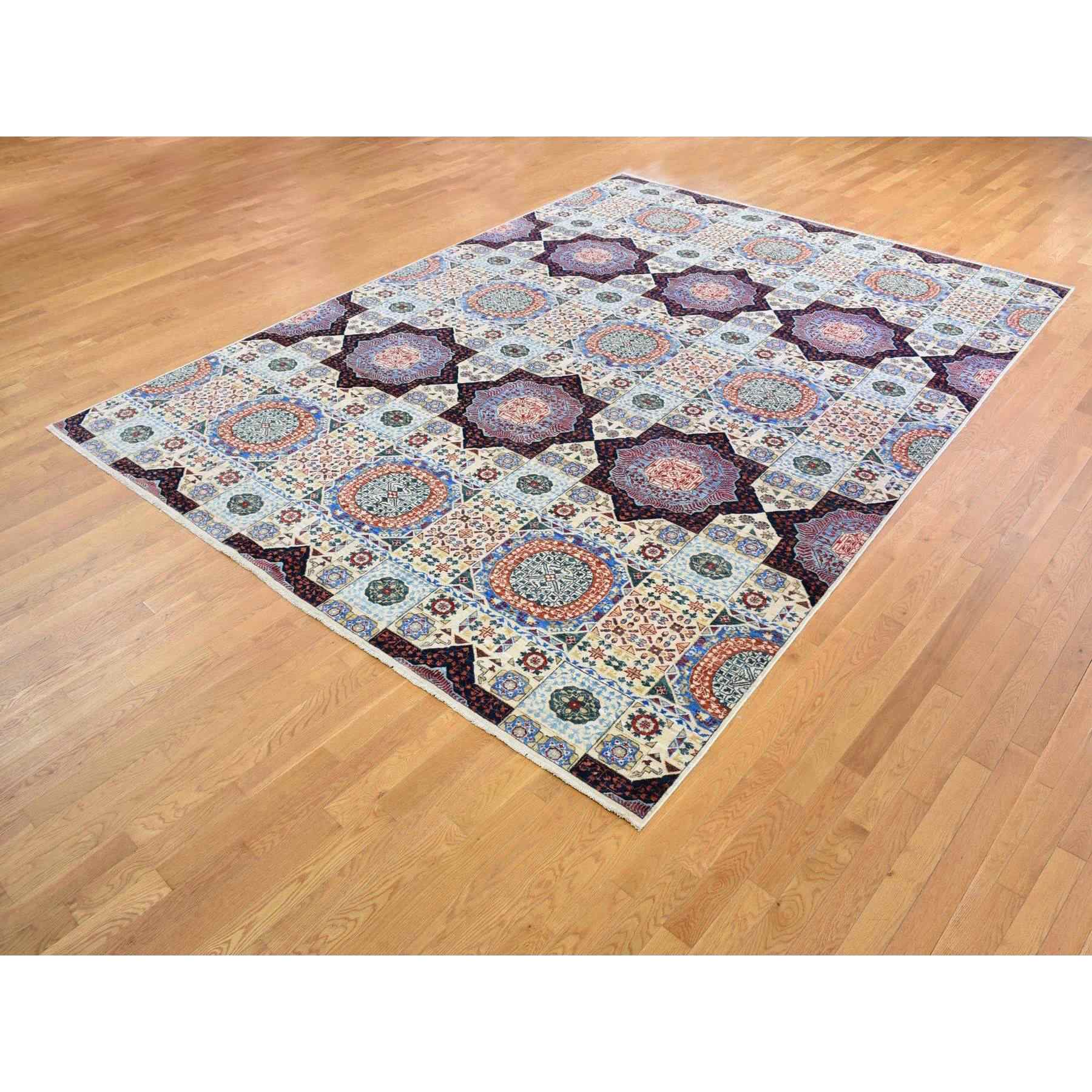 Mamluk-Hand-Knotted-Rug-334995
