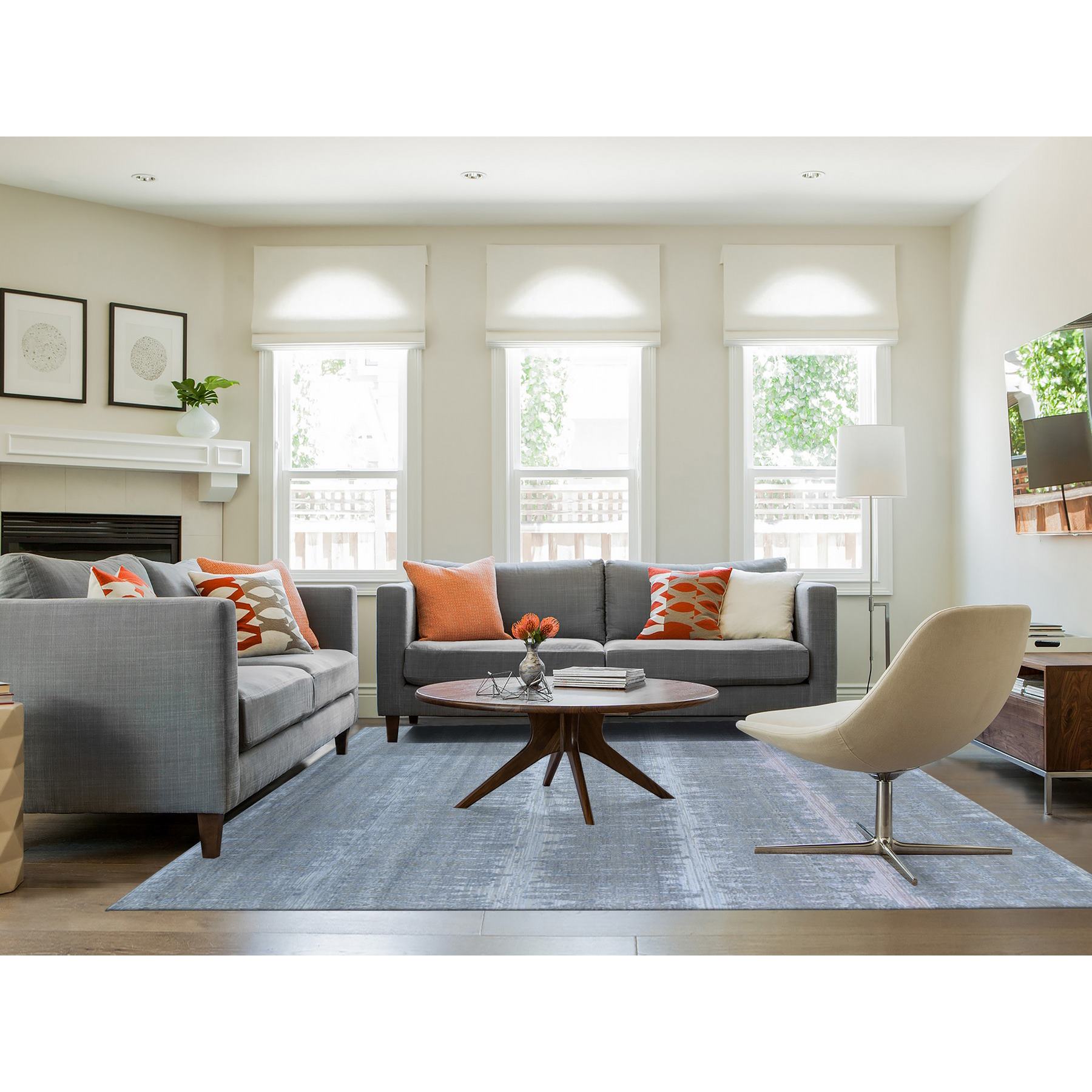 Modern-and-Contemporary-Hand-Knotted-Rug-332715