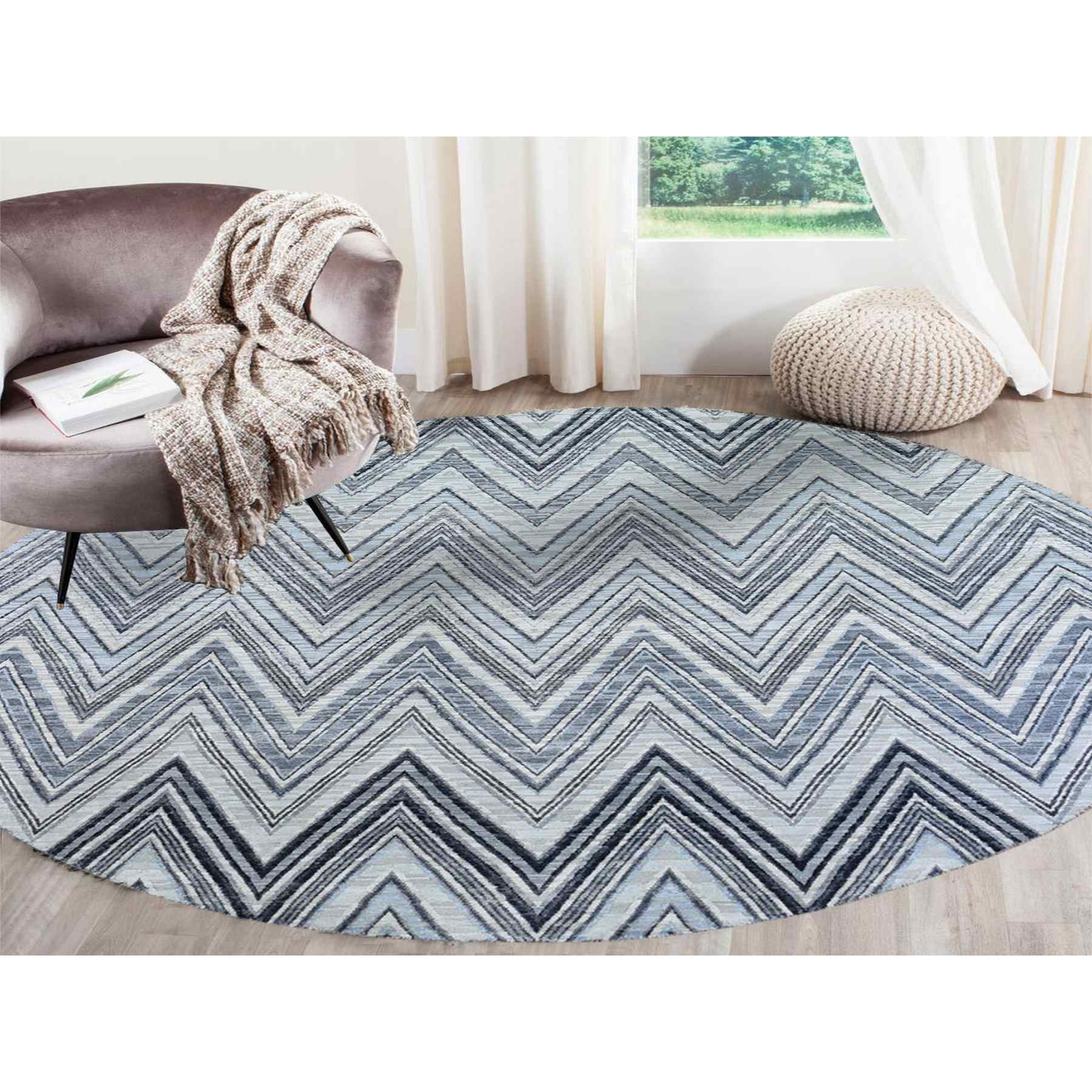Modern-and-Contemporary-Hand-Knotted-Rug-333475