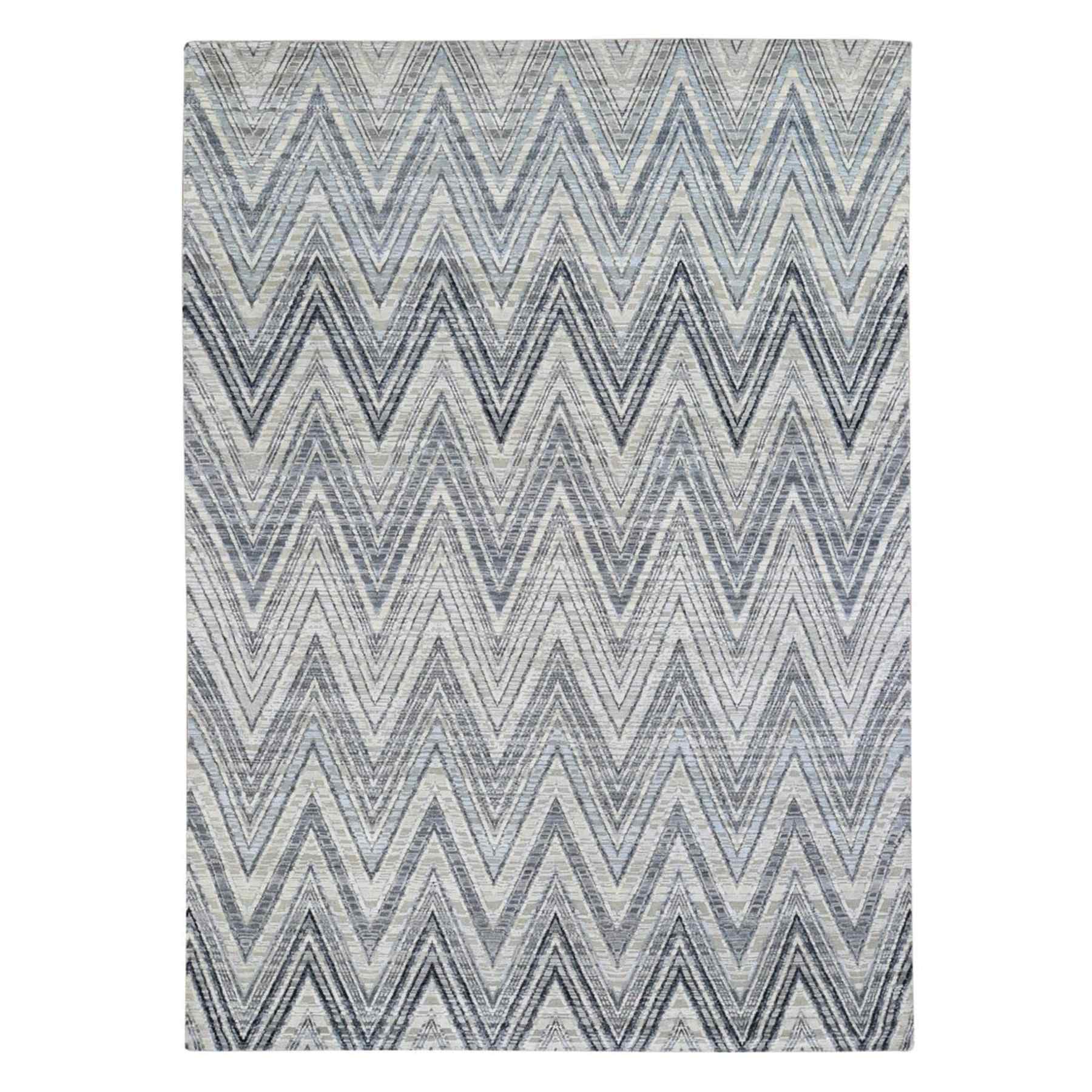 Modern-and-Contemporary-Hand-Knotted-Rug-334215