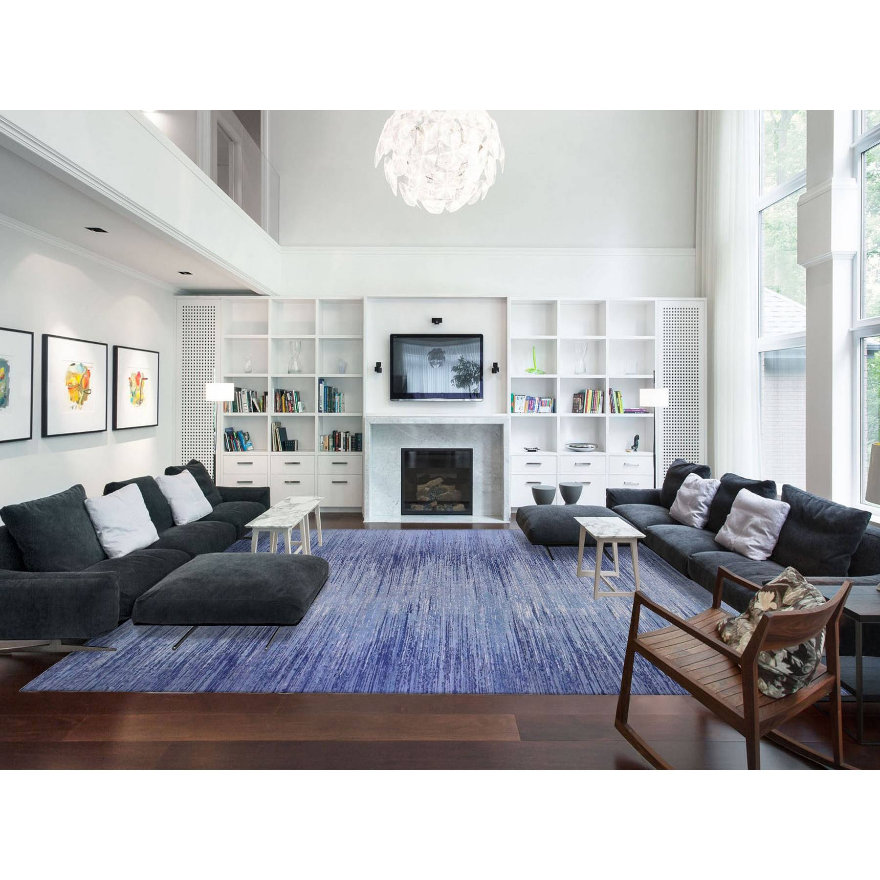 Modern-and-Contemporary-Hand-Knotted-Rug-334235