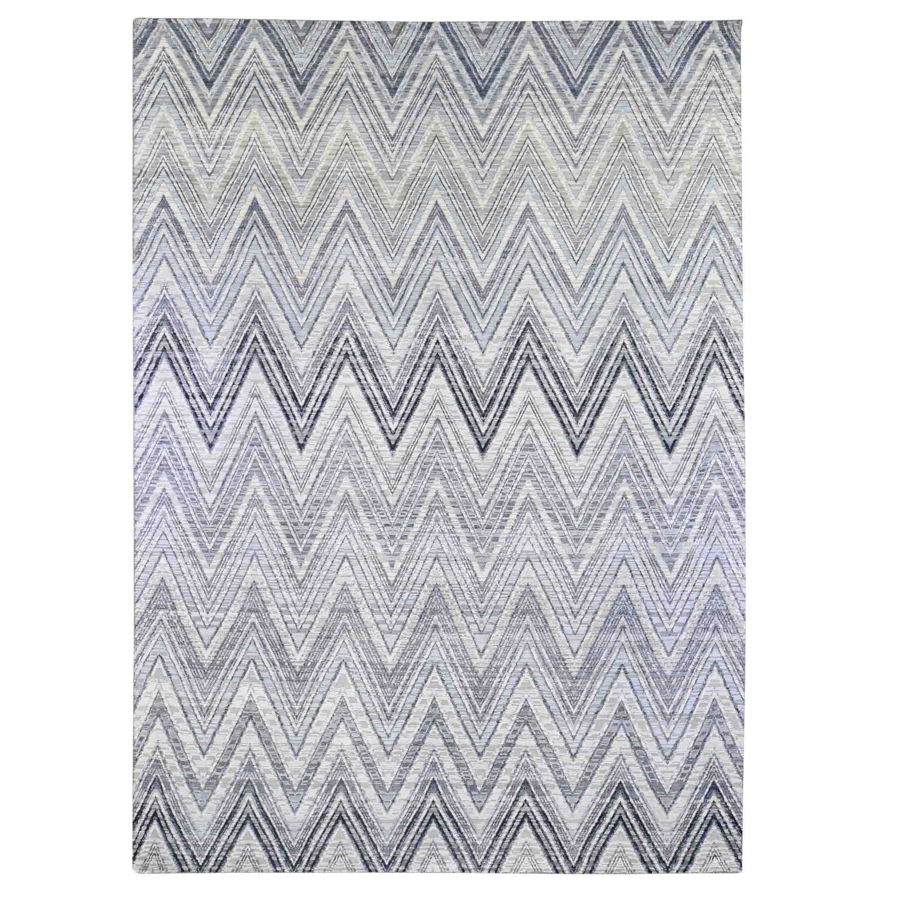 Modern-and-Contemporary-Hand-Knotted-Rug-334370