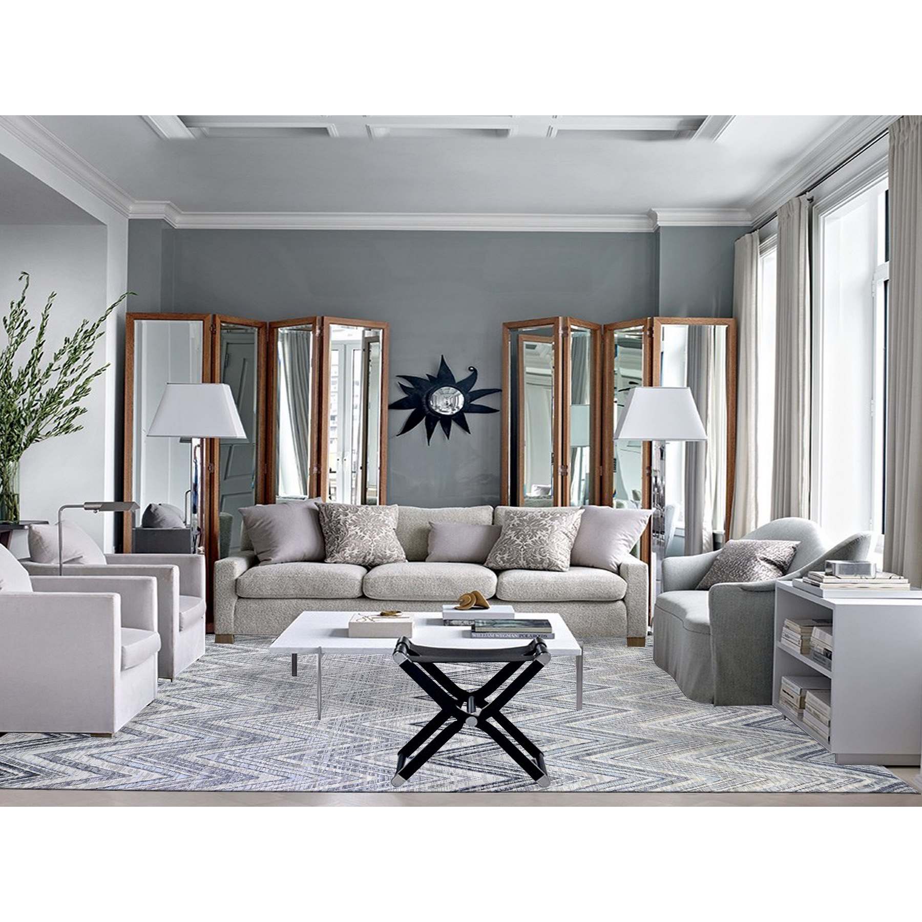 Modern-and-Contemporary-Hand-Knotted-Rug-334370