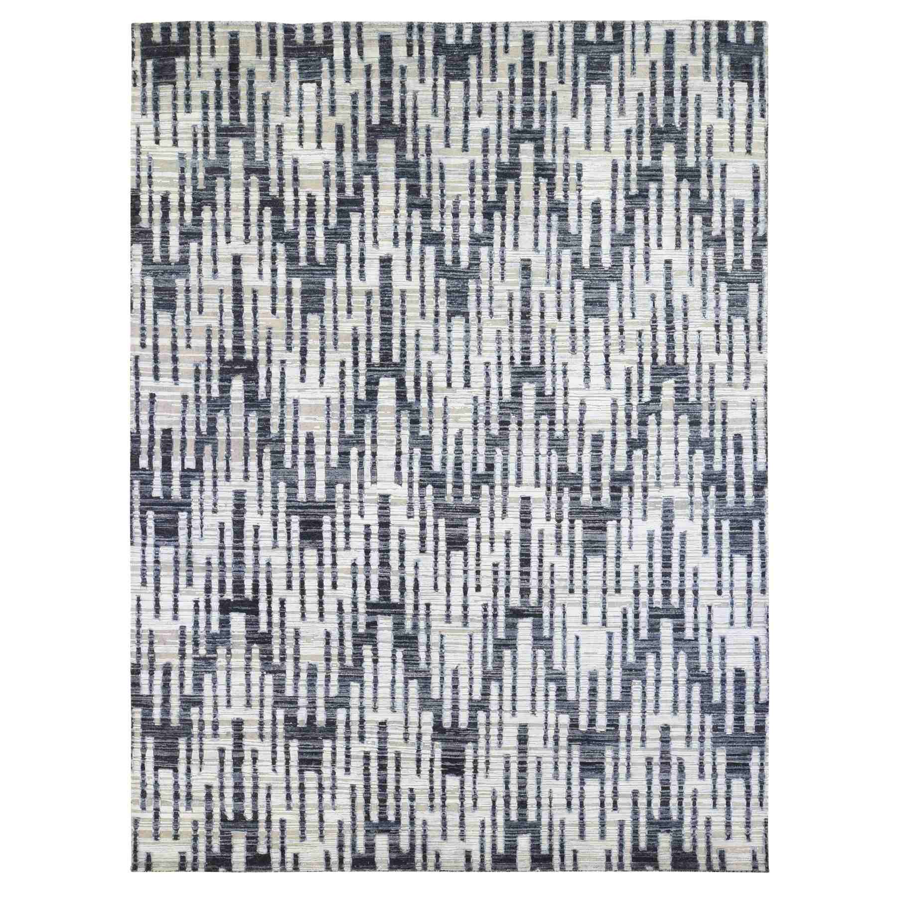 Modern-and-Contemporary-Hand-Knotted-Rug-334775