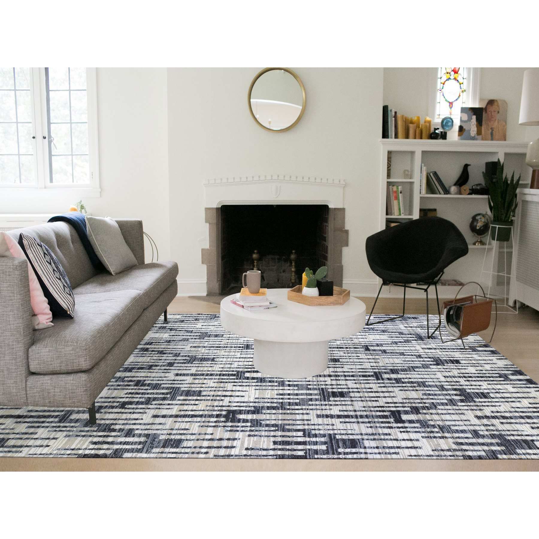 Modern-and-Contemporary-Hand-Knotted-Rug-334775