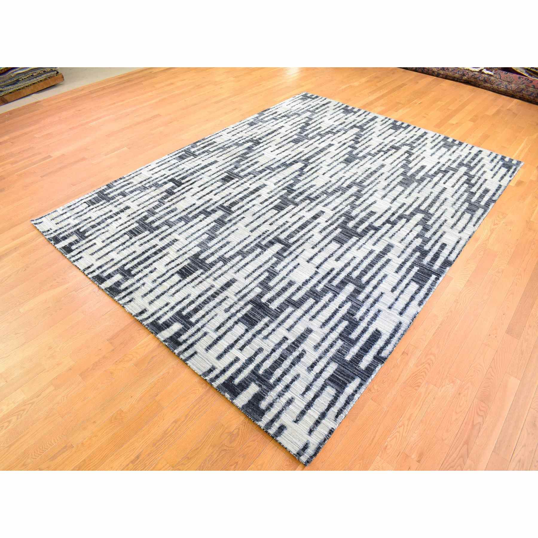 Modern-and-Contemporary-Hand-Knotted-Rug-334775