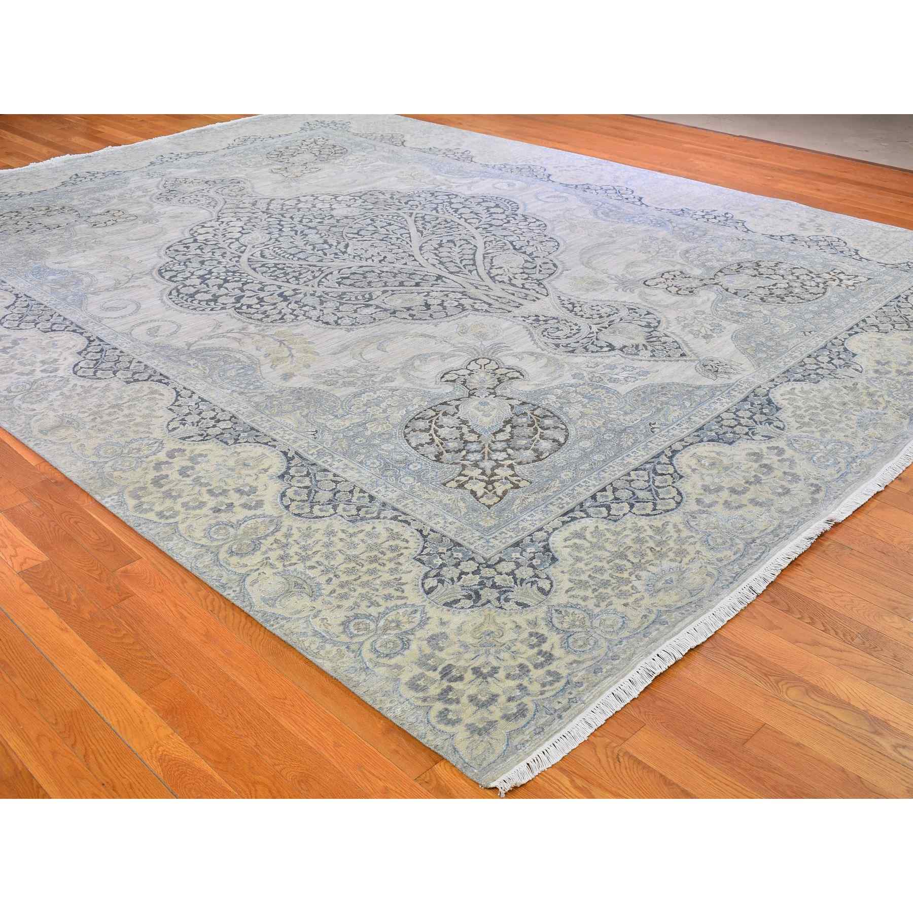 Transitional-Hand-Knotted-Rug-333675