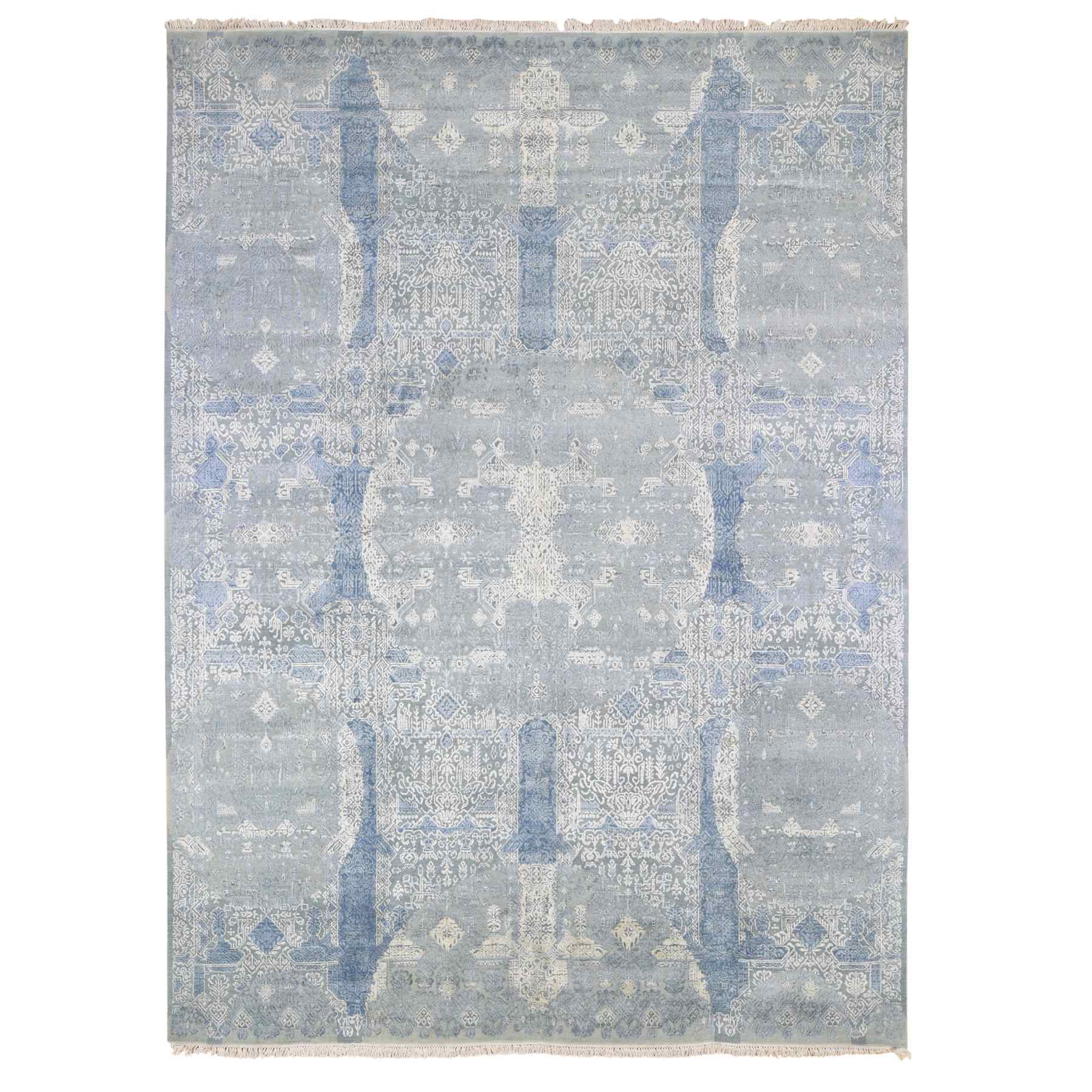 Transitional-Hand-Knotted-Rug-334770