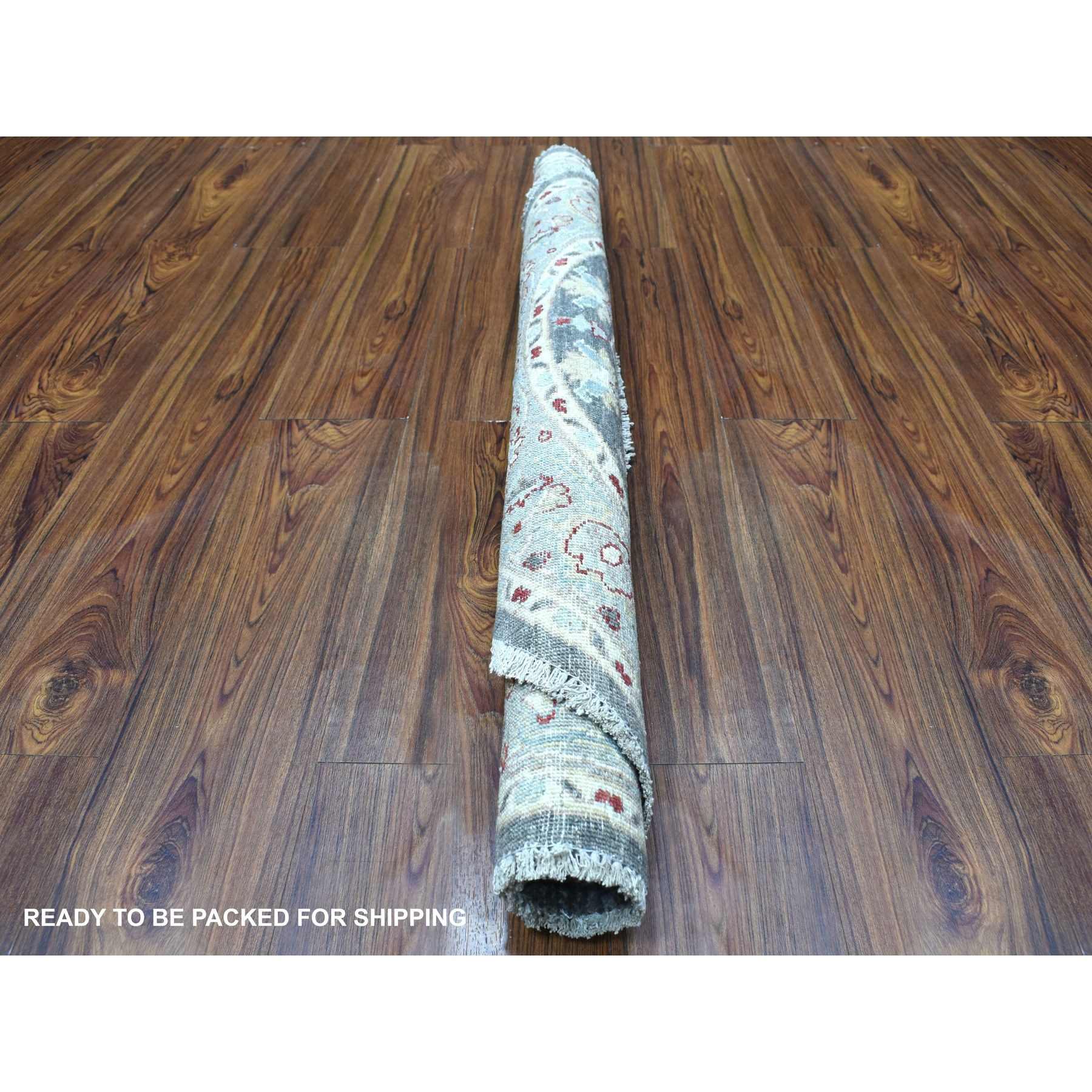 Oushak-And-Peshawar-Hand-Knotted-Rug-335860