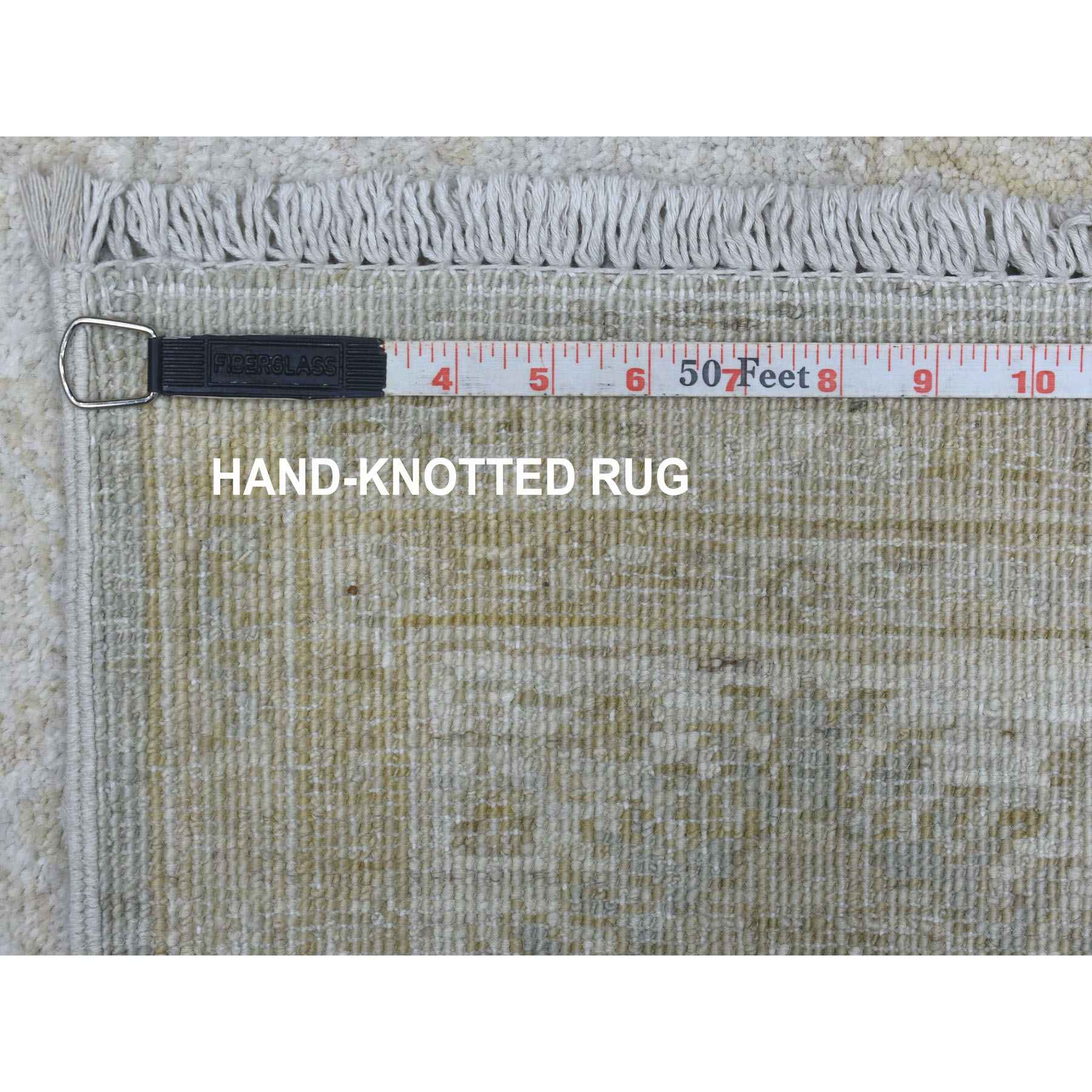 Oushak-And-Peshawar-Hand-Knotted-Rug-336875