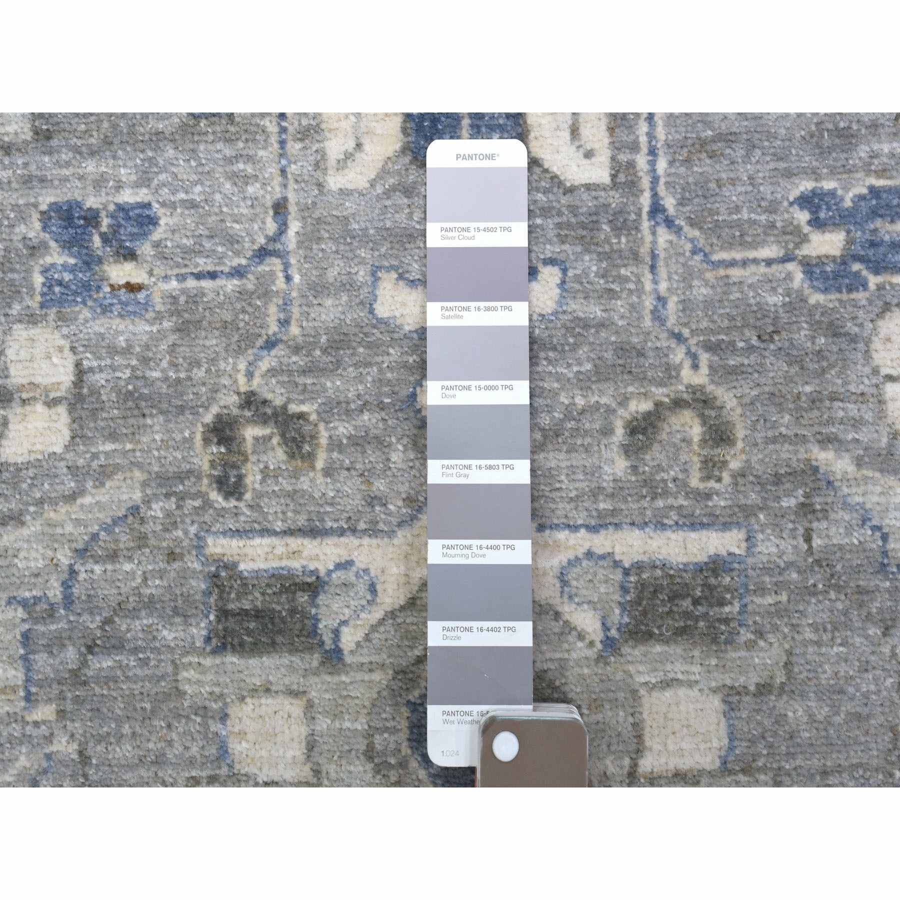 Oushak-And-Peshawar-Hand-Knotted-Rug-336915