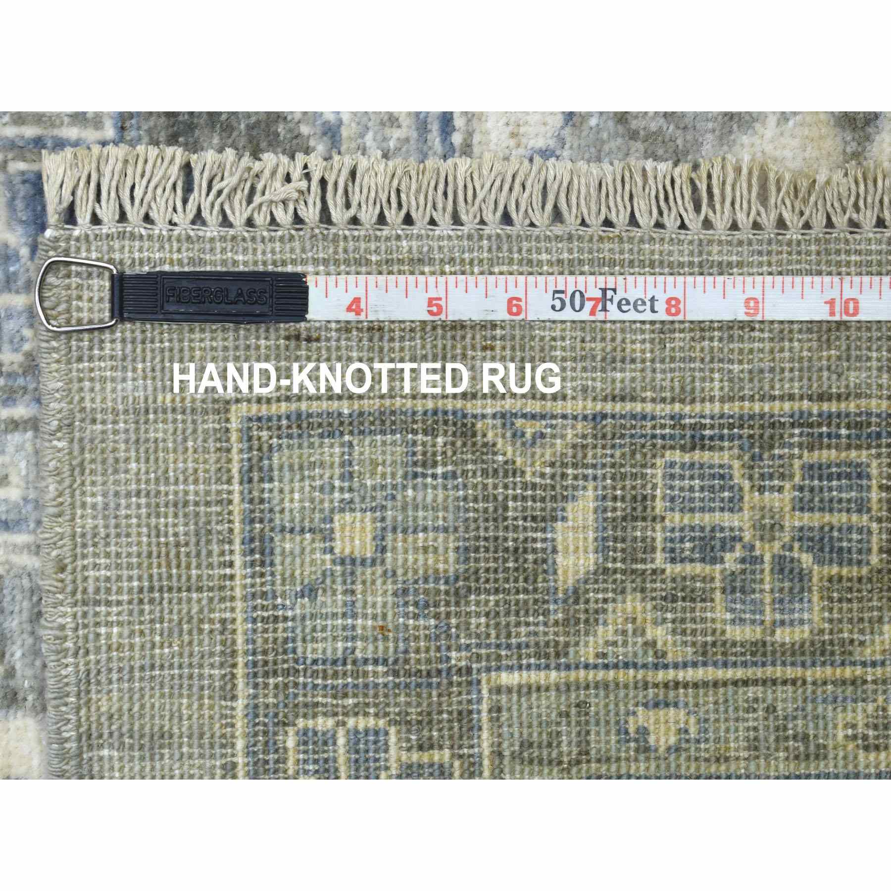 Oushak-And-Peshawar-Hand-Knotted-Rug-336915