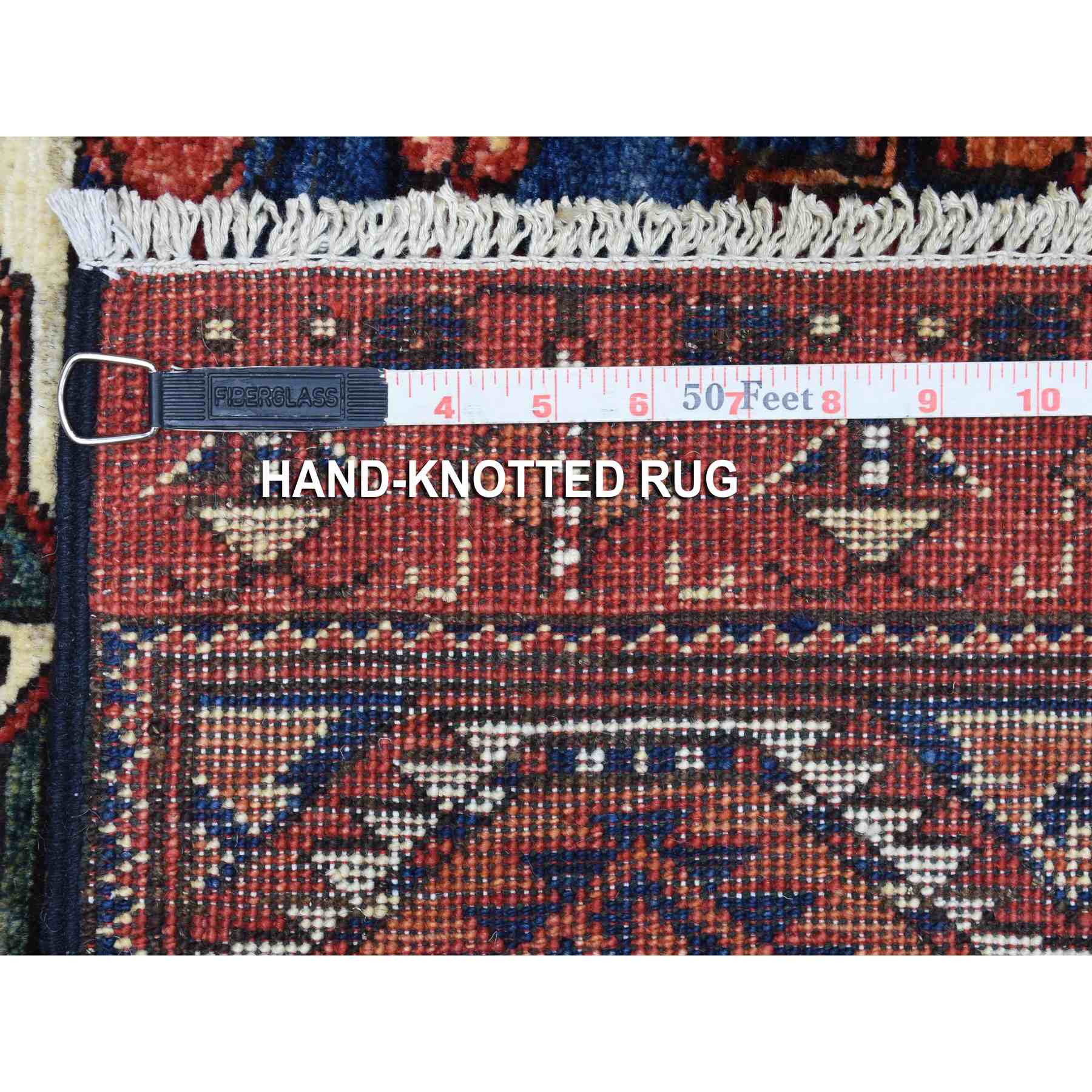 Tribal-Geometric-Hand-Knotted-Rug-335690