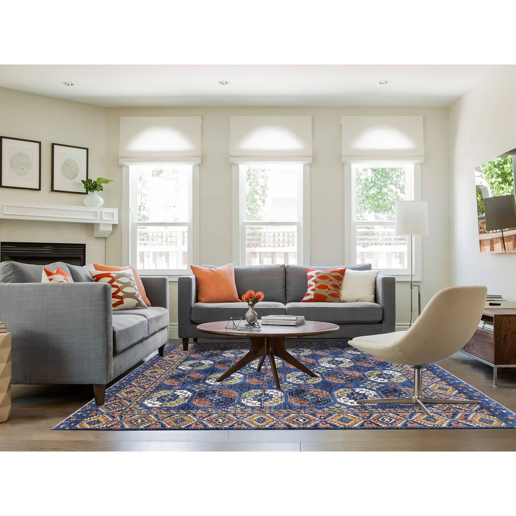 Tribal-Geometric-Hand-Knotted-Rug-336315