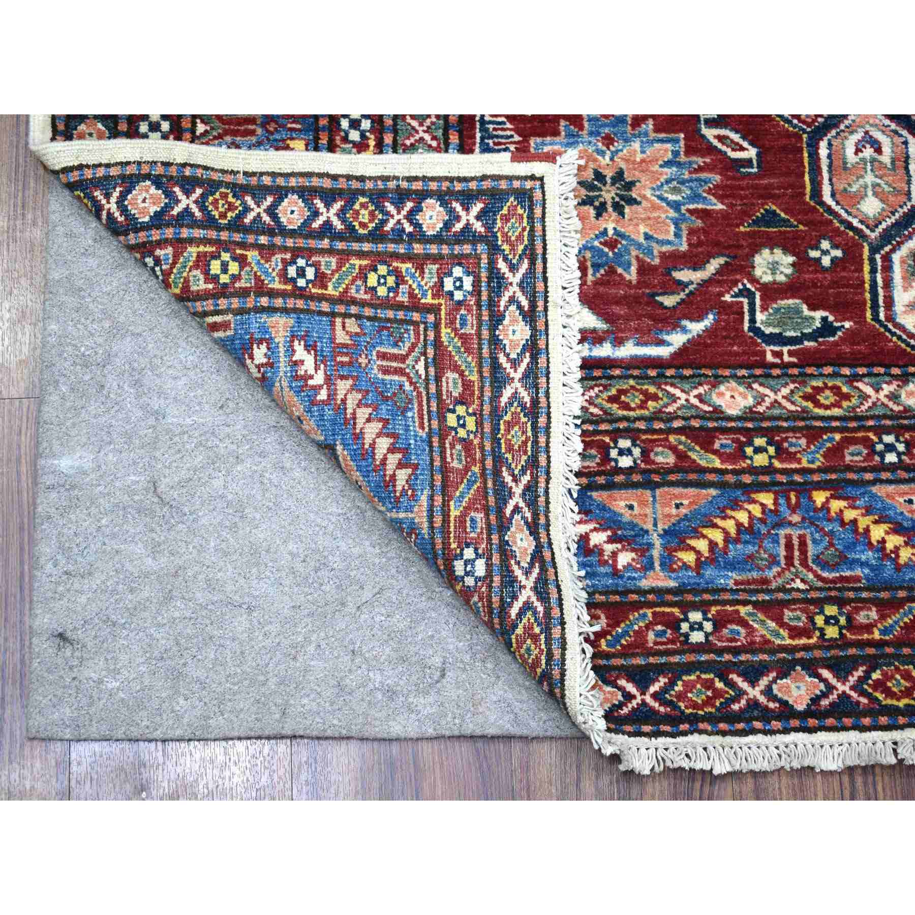Kazak-Hand-Knotted-Rug-338140