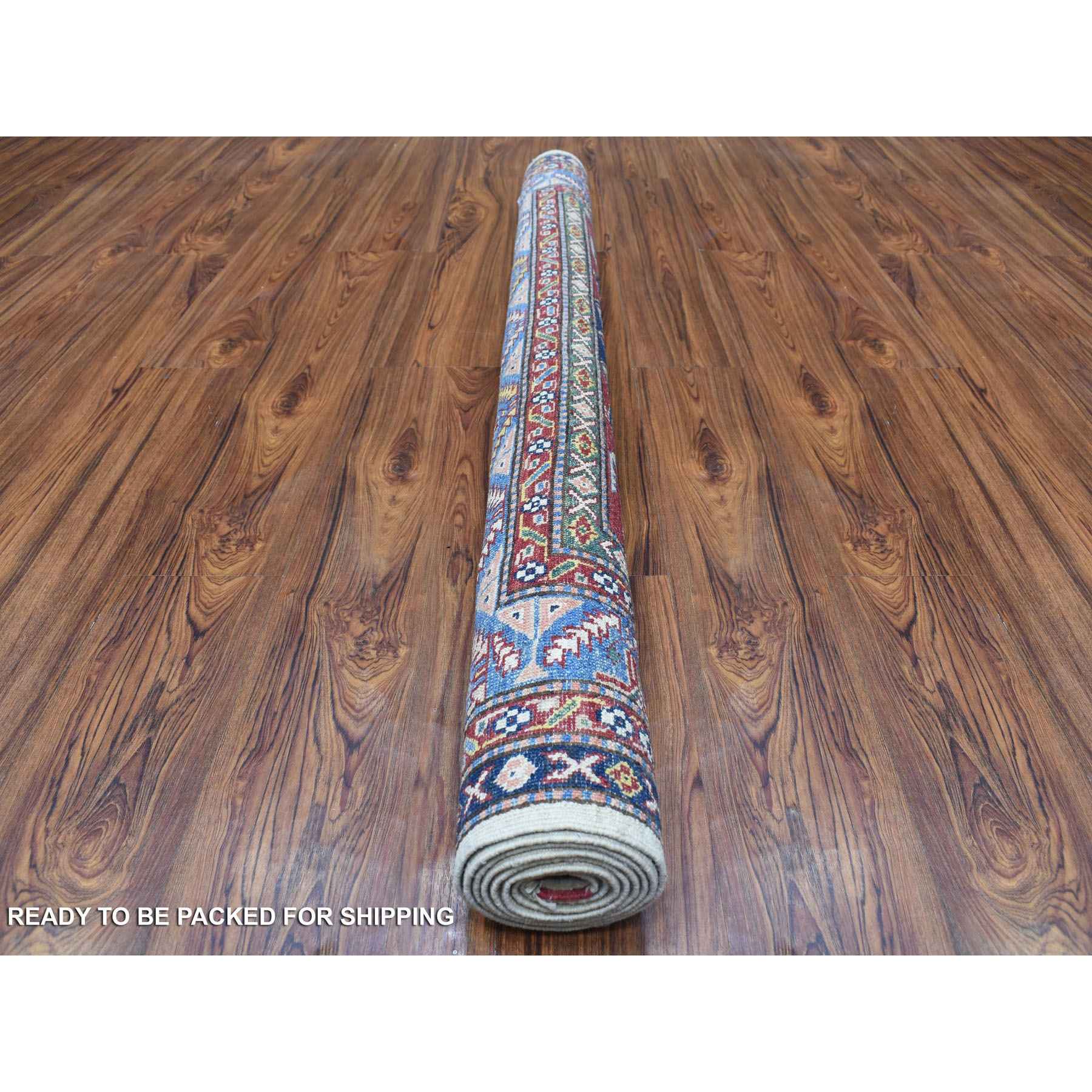 Kazak-Hand-Knotted-Rug-338140