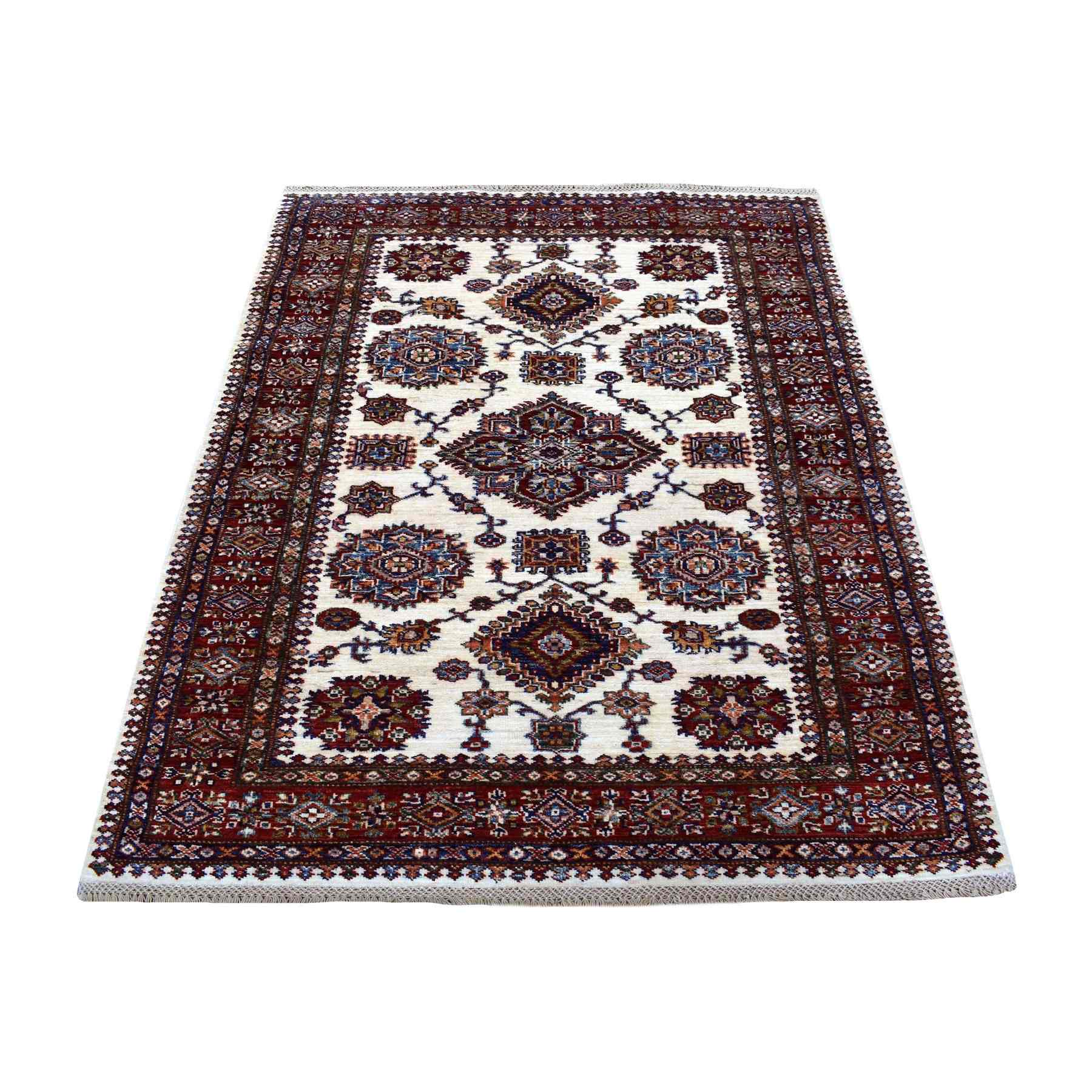 Kazak-Hand-Knotted-Rug-338615