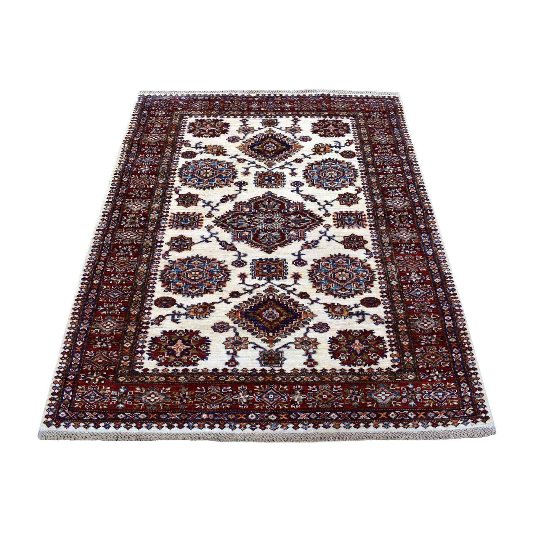 Kazak-Hand-Knotted-Rug-338615