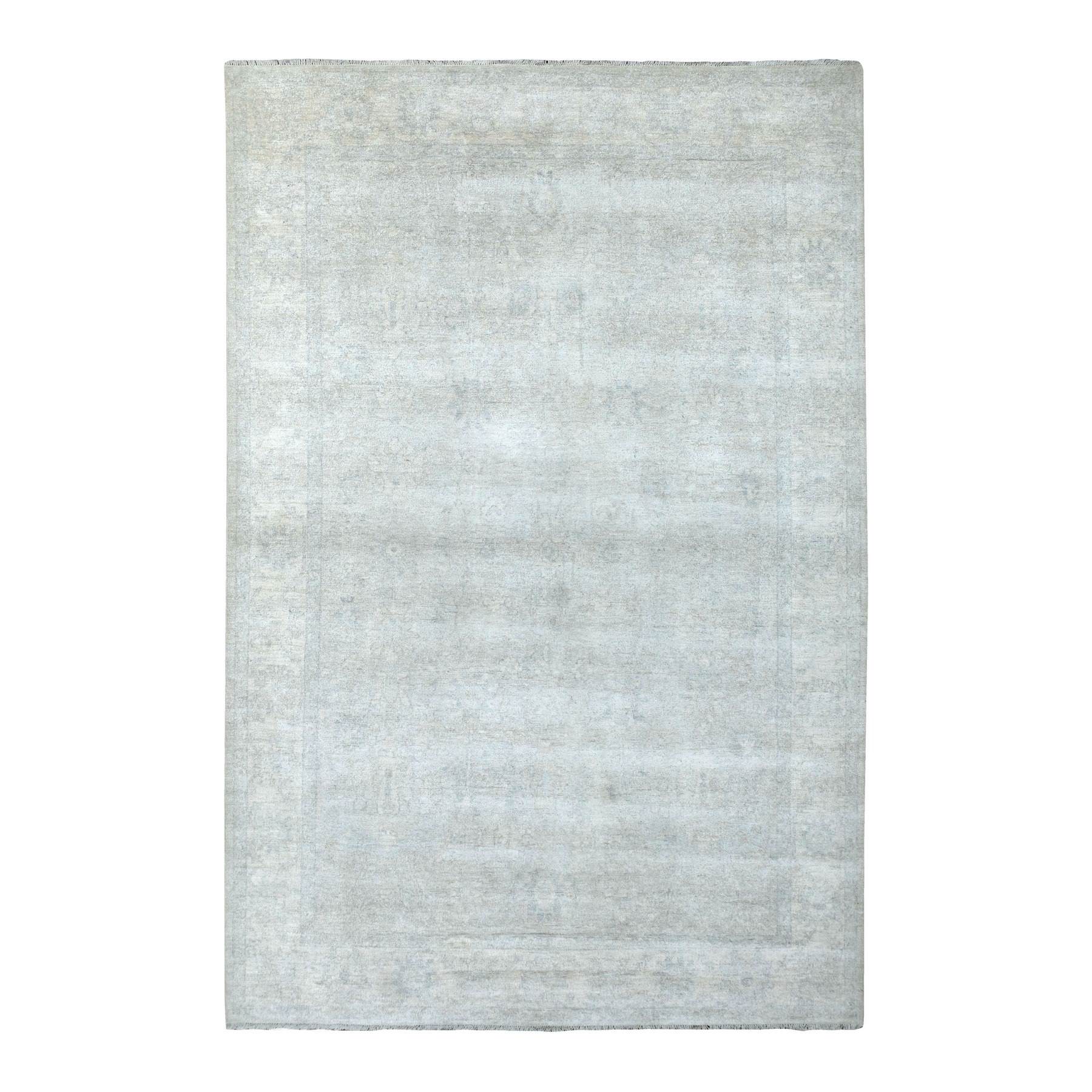 Oushak-And-Peshawar-Hand-Knotted-Rug-337500