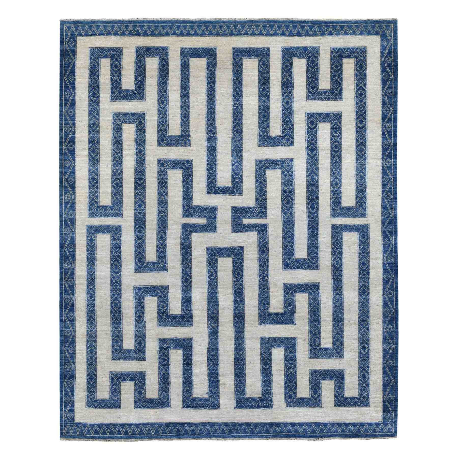 Oushak-And-Peshawar-Hand-Knotted-Rug-337815