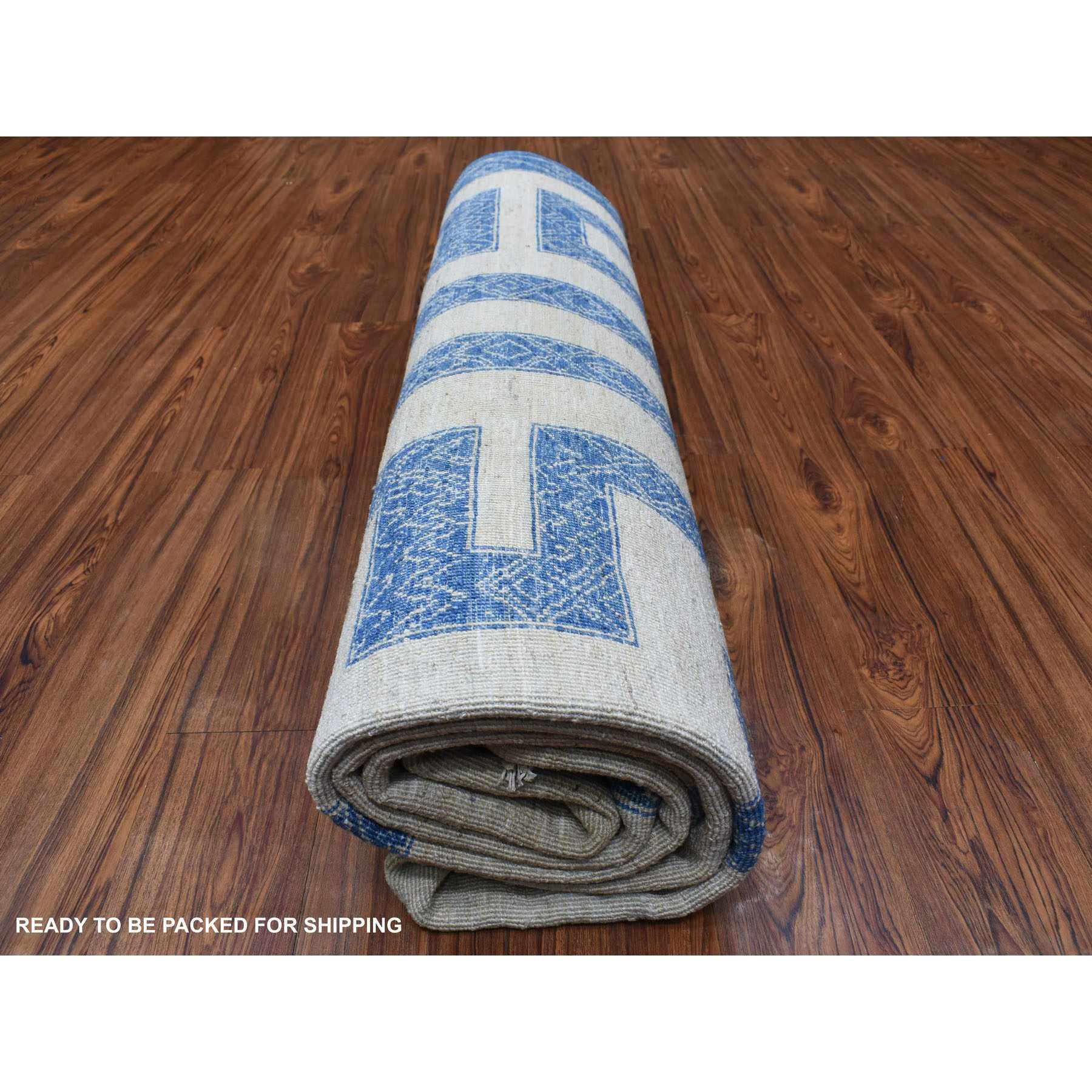 Oushak-And-Peshawar-Hand-Knotted-Rug-337815