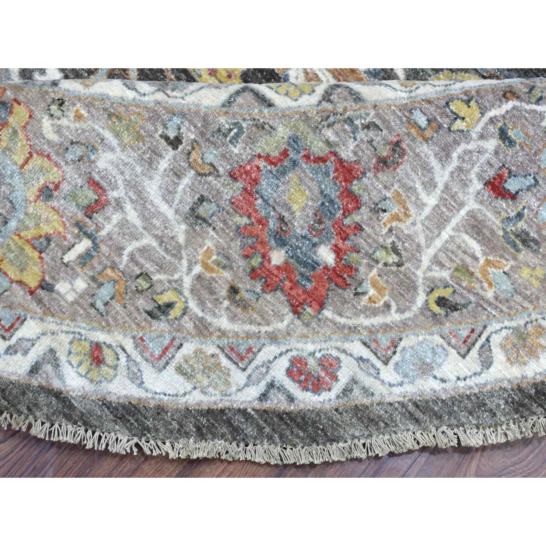 Oushak-And-Peshawar-Hand-Knotted-Rug-337825