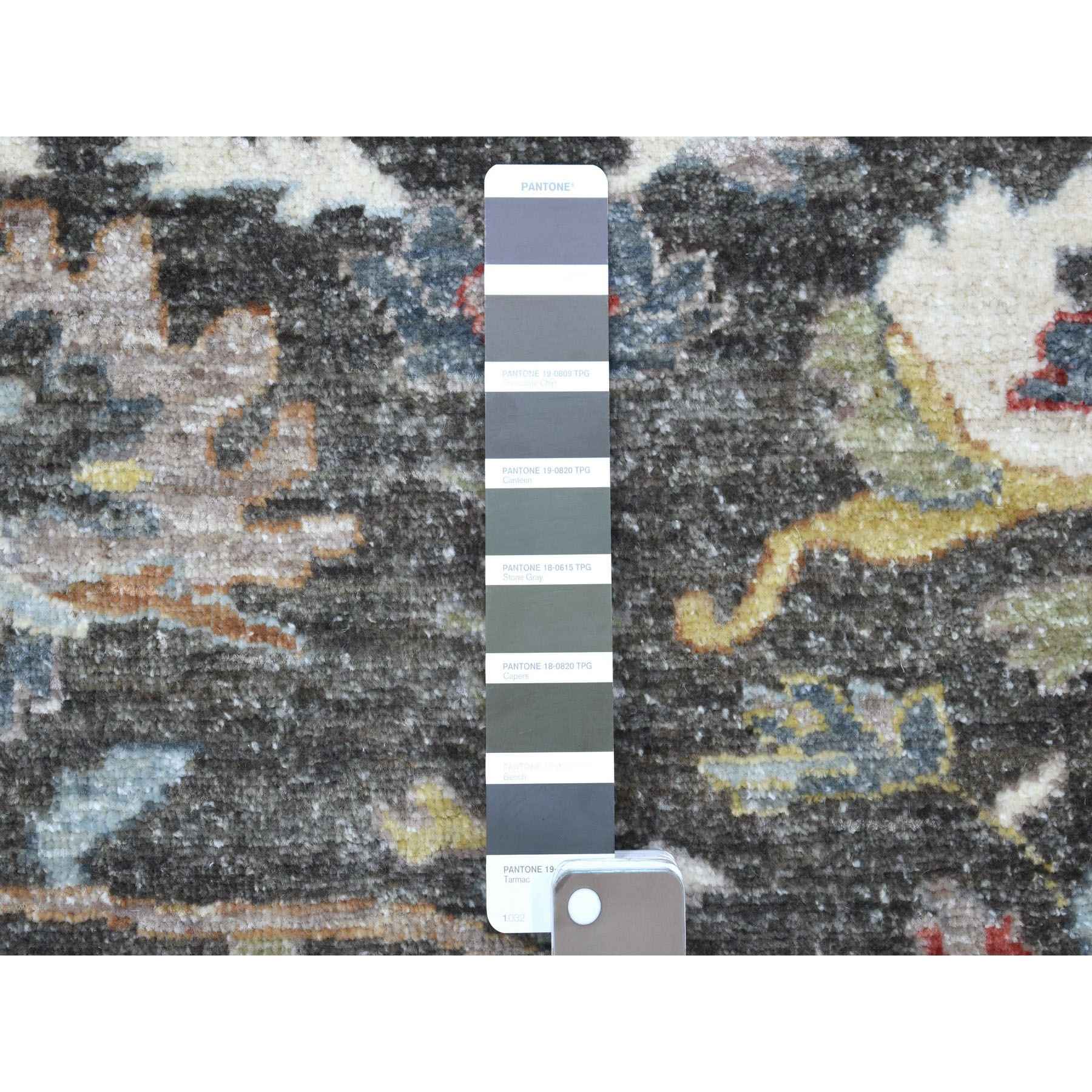 Oushak-And-Peshawar-Hand-Knotted-Rug-337825