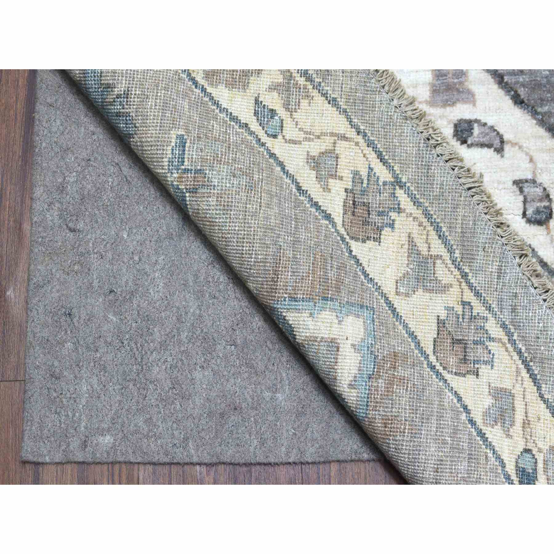 Oushak-And-Peshawar-Hand-Knotted-Rug-337830