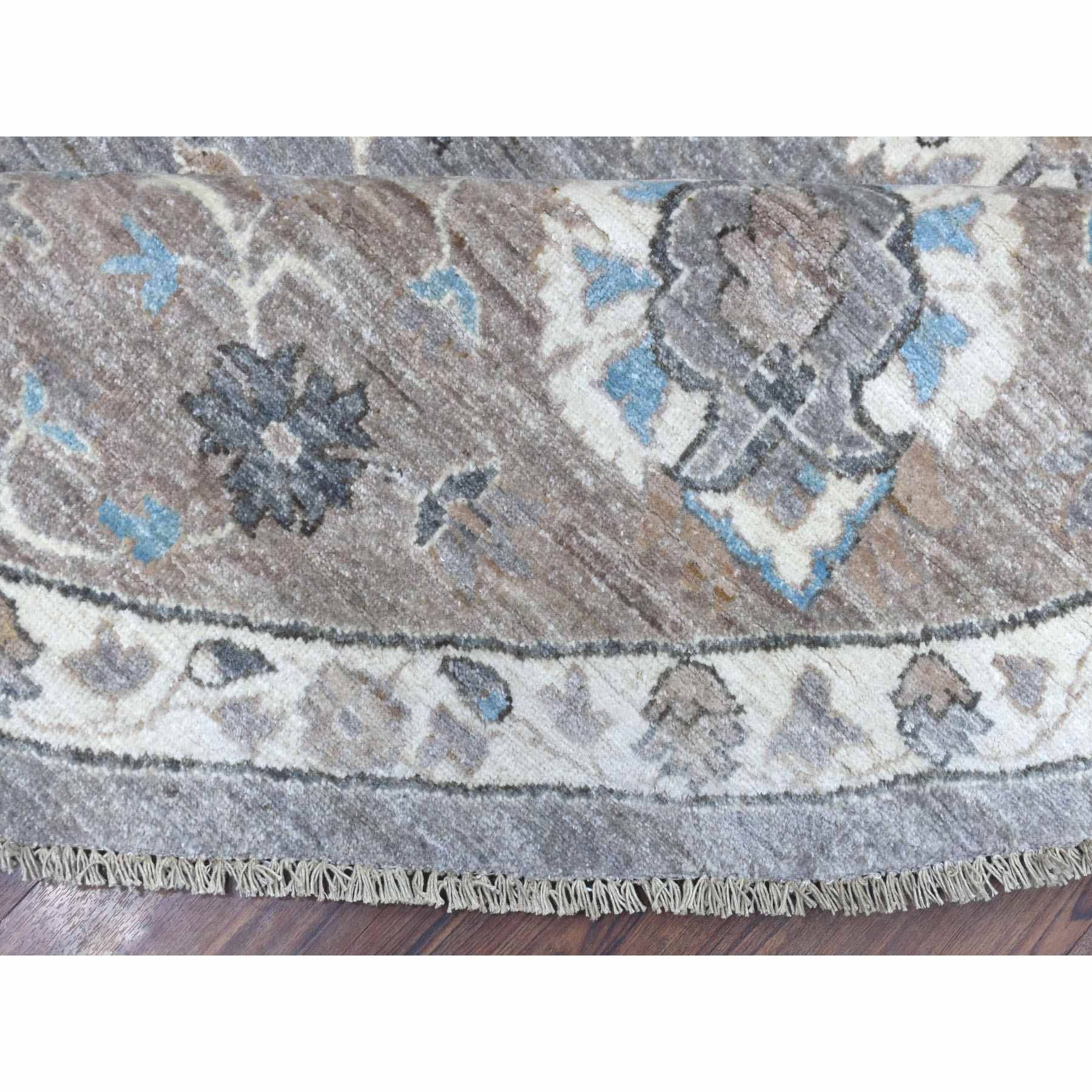 Oushak-And-Peshawar-Hand-Knotted-Rug-337830