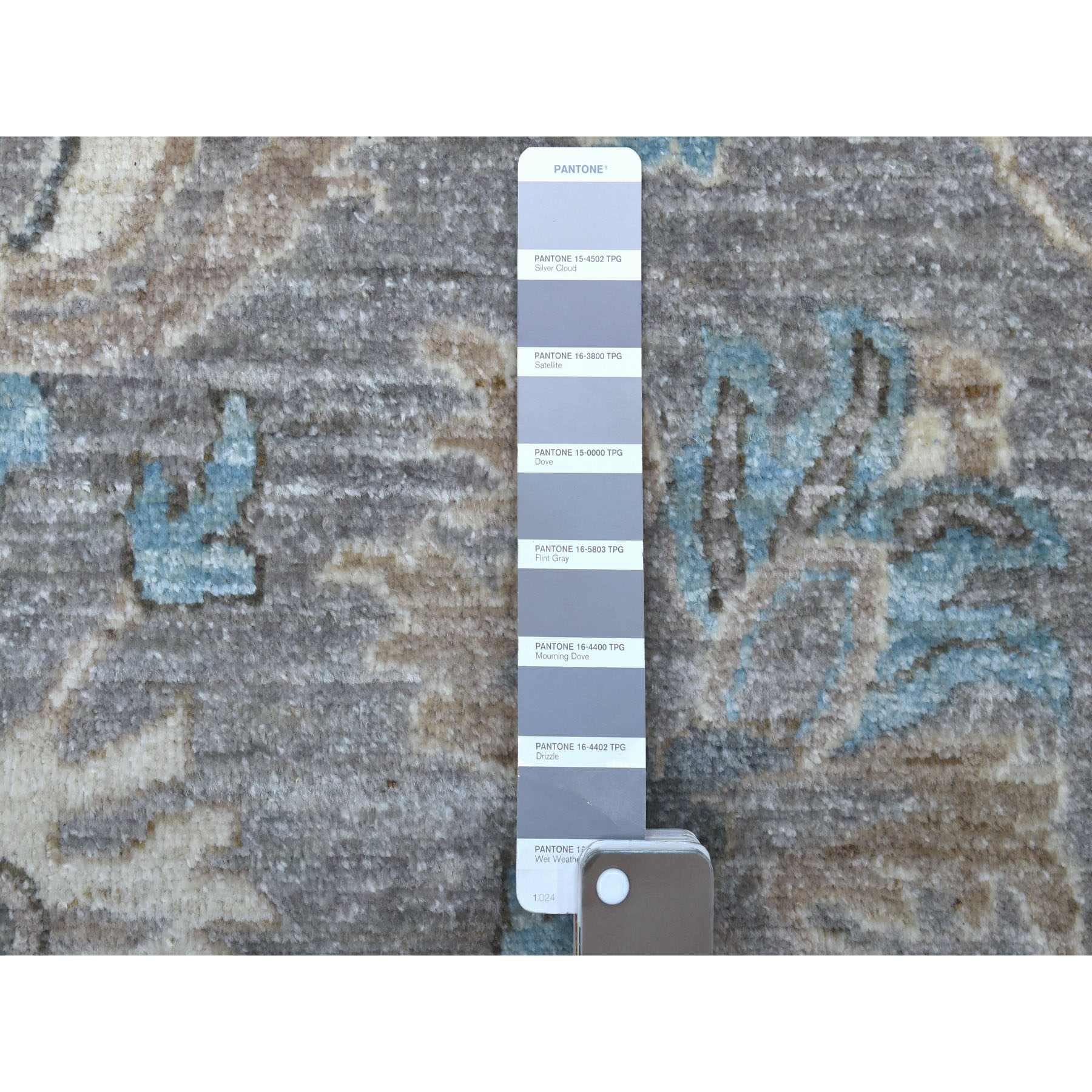 Oushak-And-Peshawar-Hand-Knotted-Rug-337830
