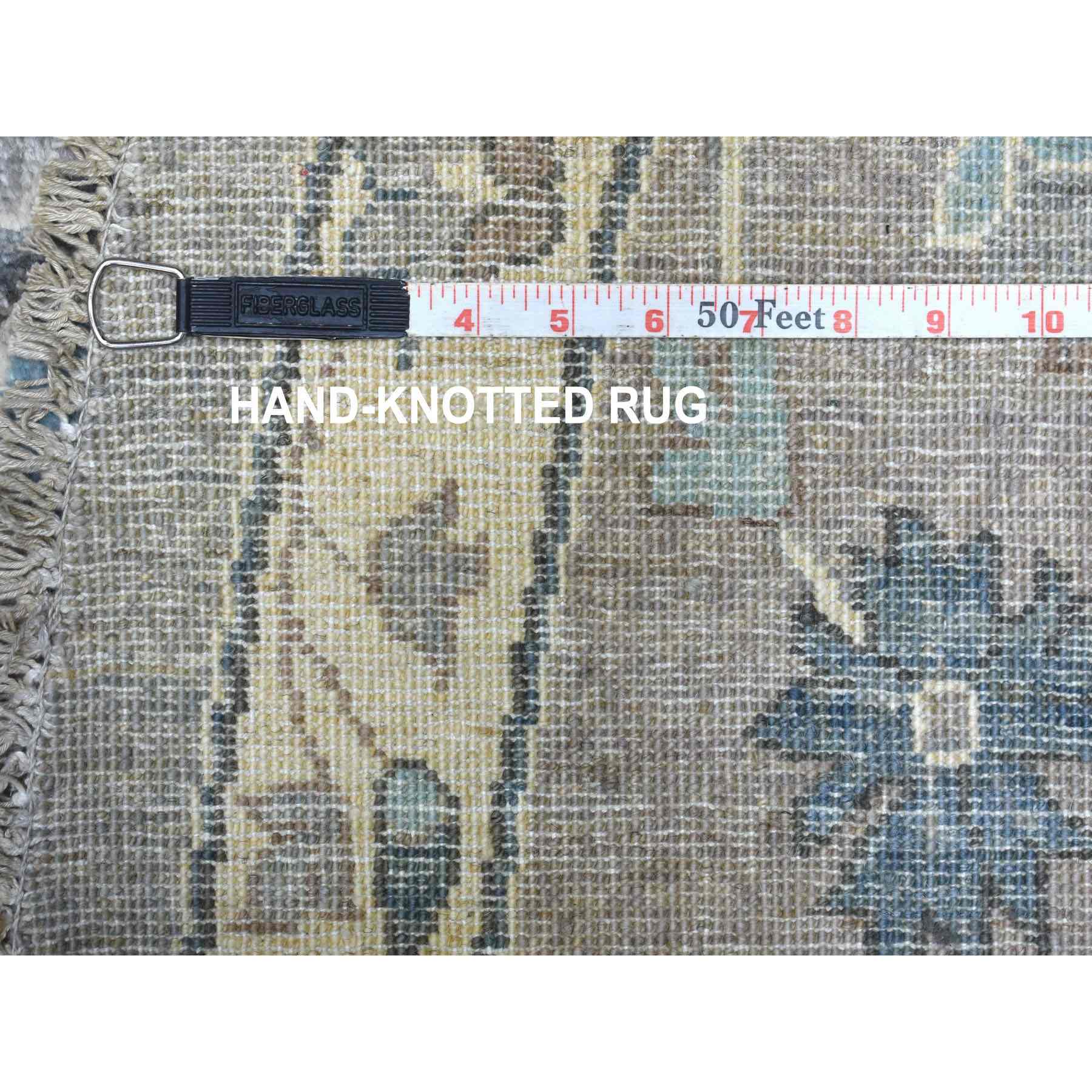 Oushak-And-Peshawar-Hand-Knotted-Rug-337830