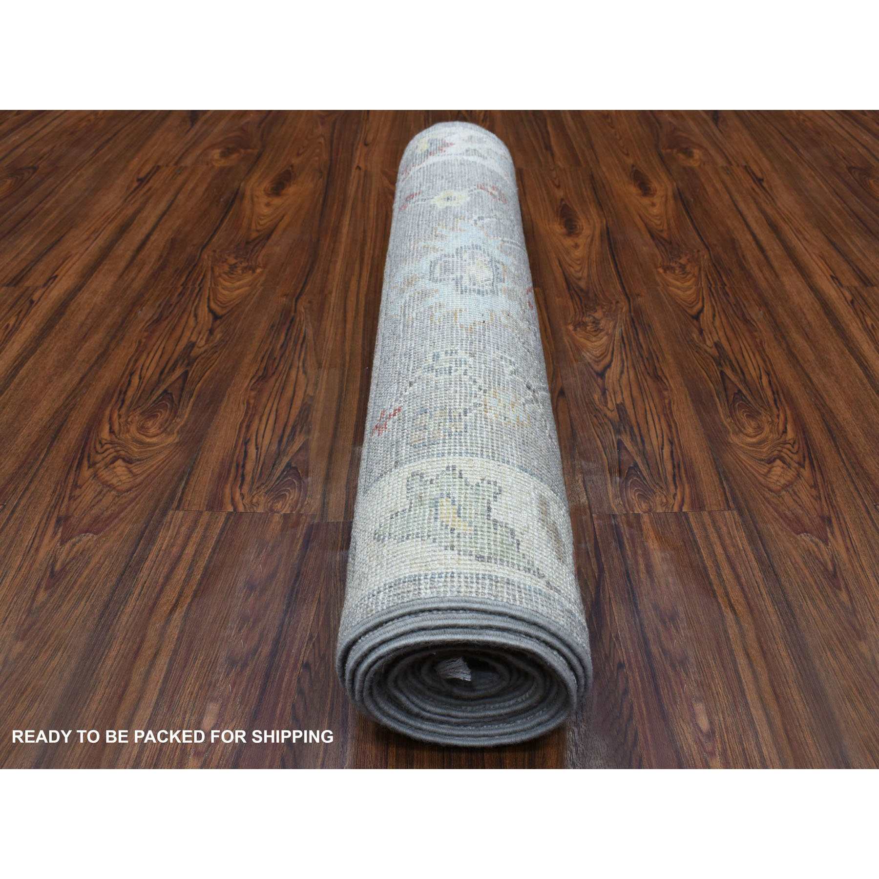 Oushak-And-Peshawar-Hand-Knotted-Rug-338545