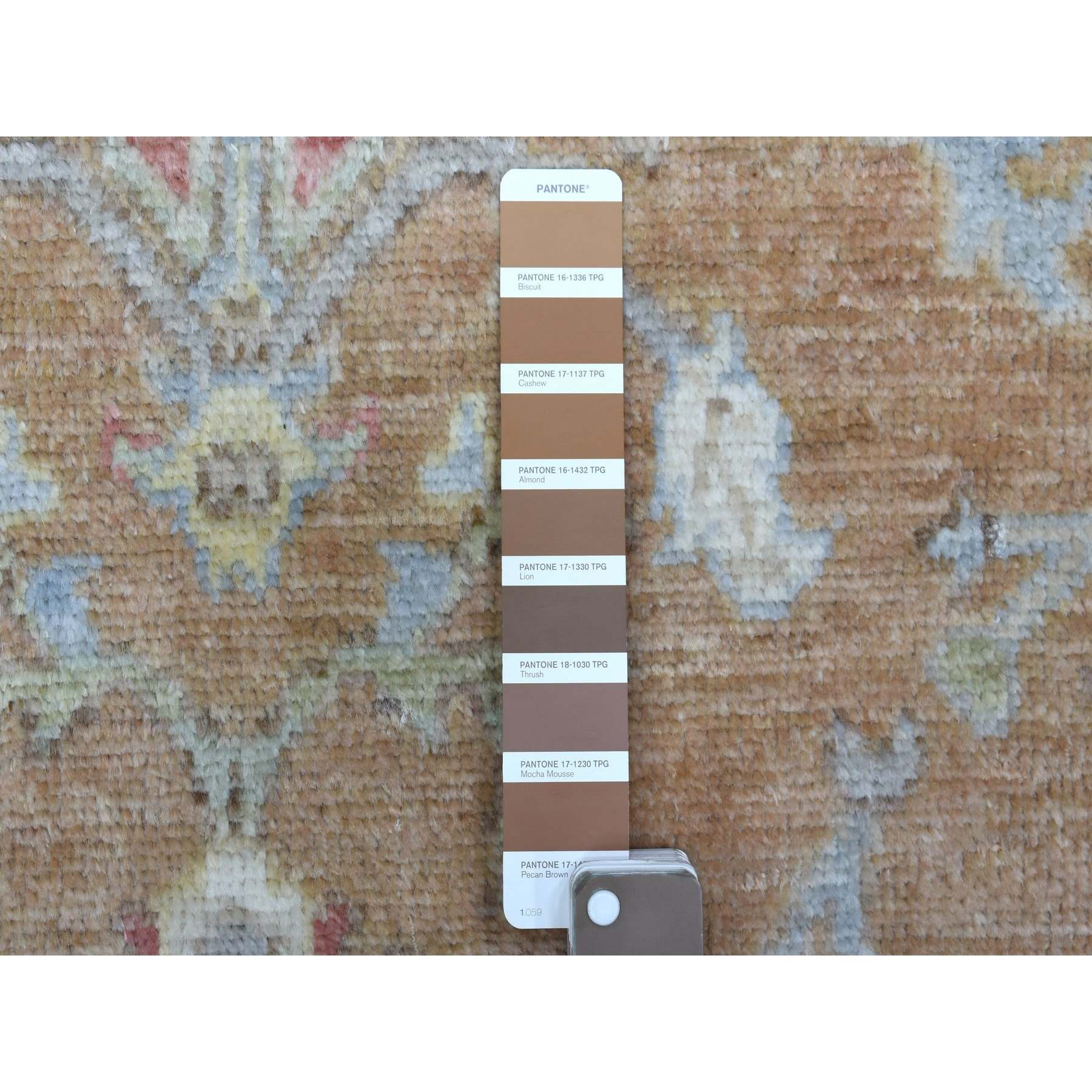 Oushak-And-Peshawar-Hand-Knotted-Rug-339735