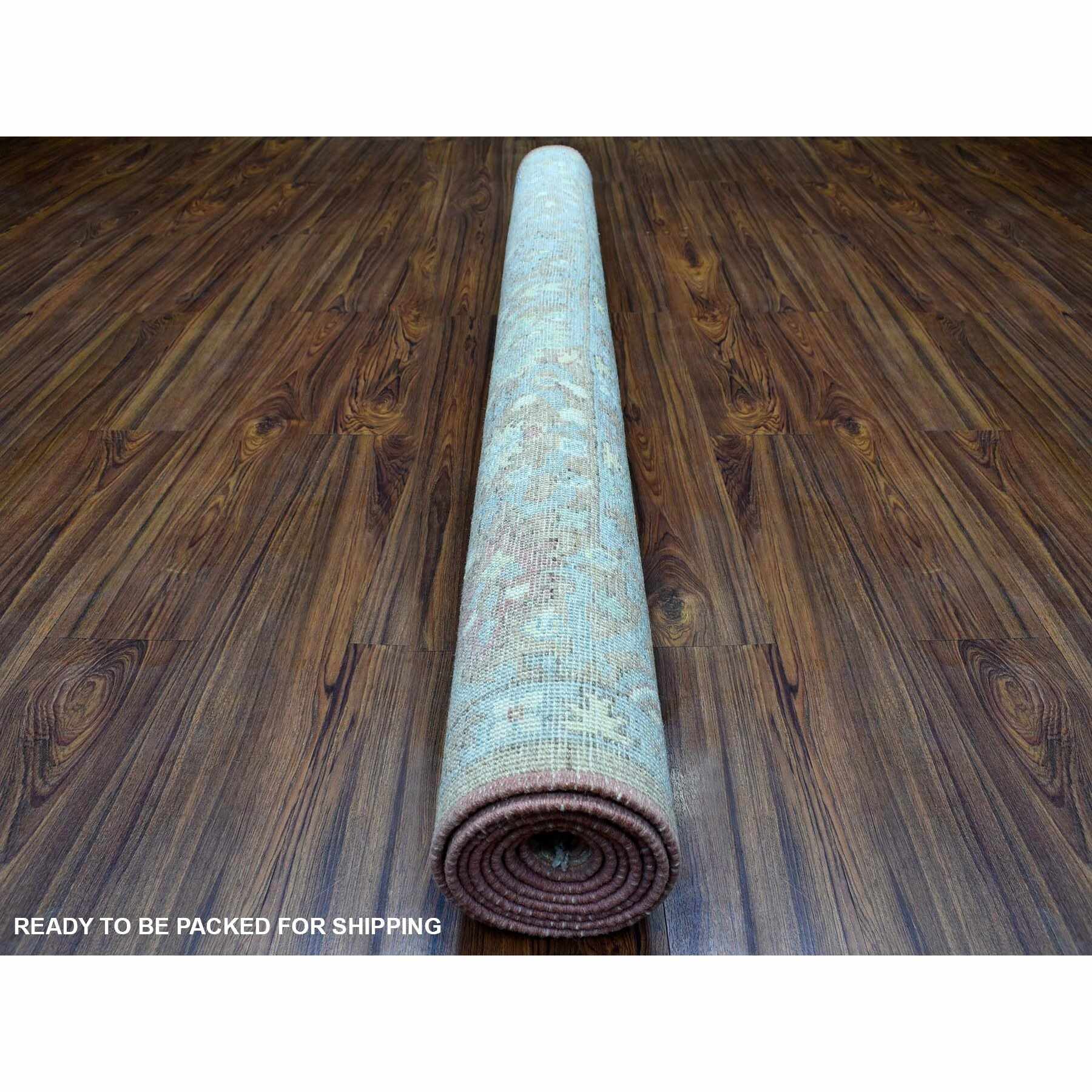 Oushak-And-Peshawar-Hand-Knotted-Rug-339735