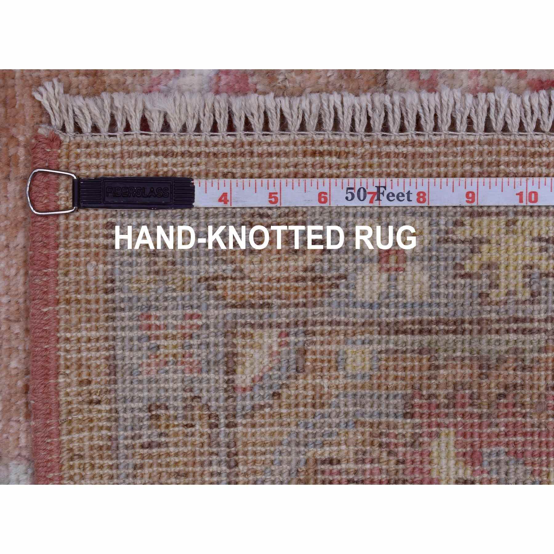 Oushak-And-Peshawar-Hand-Knotted-Rug-339735